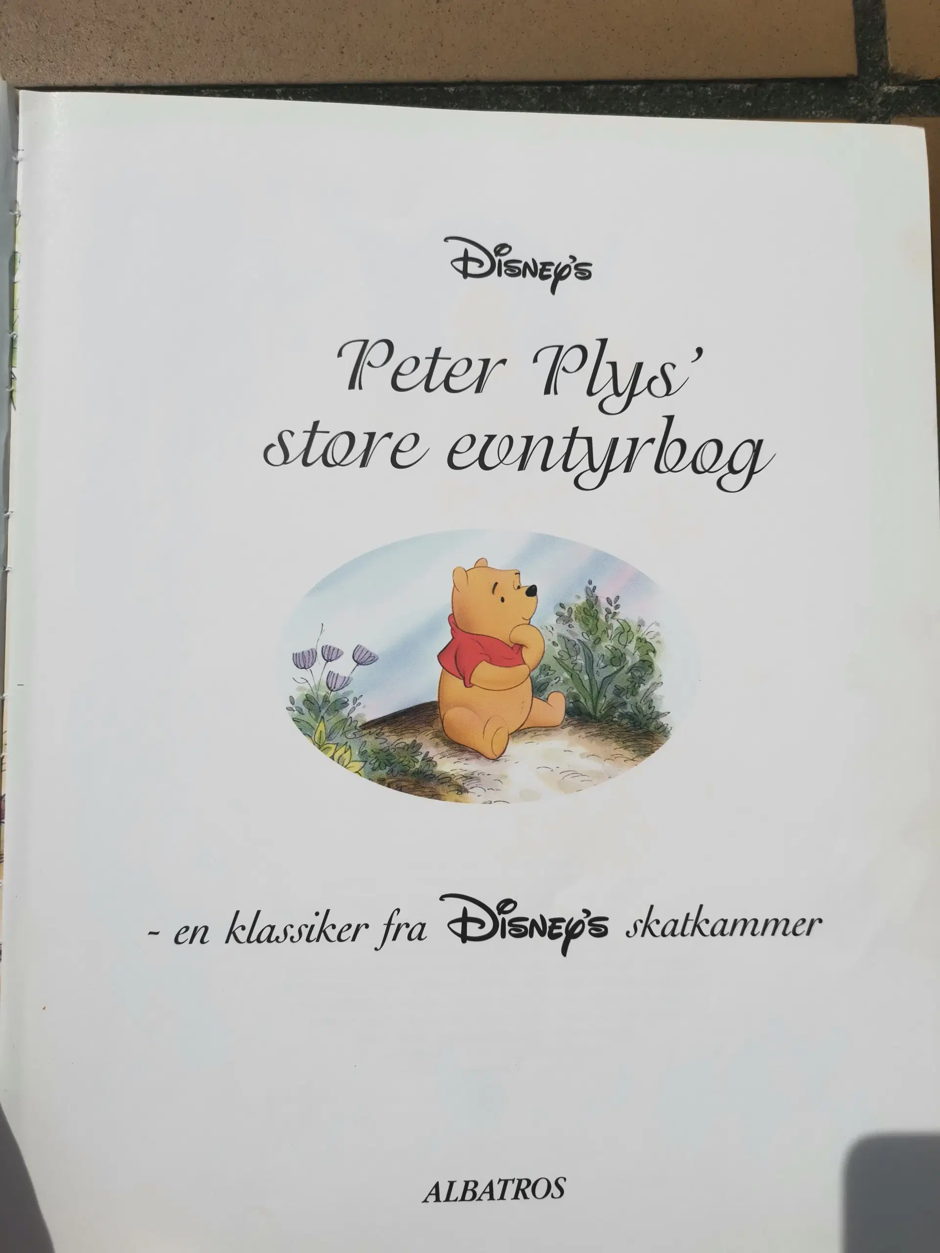 Disney Peter Plys store eventyrbog