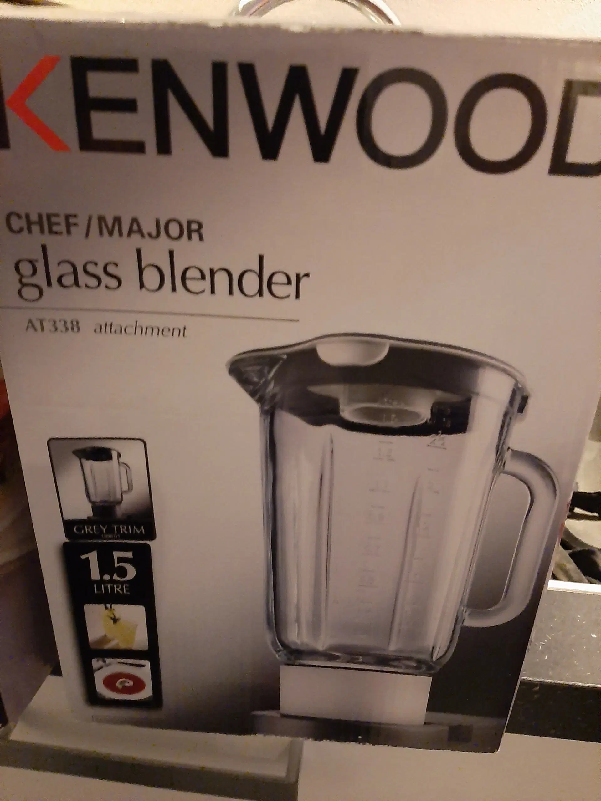 Kenwood glass blender