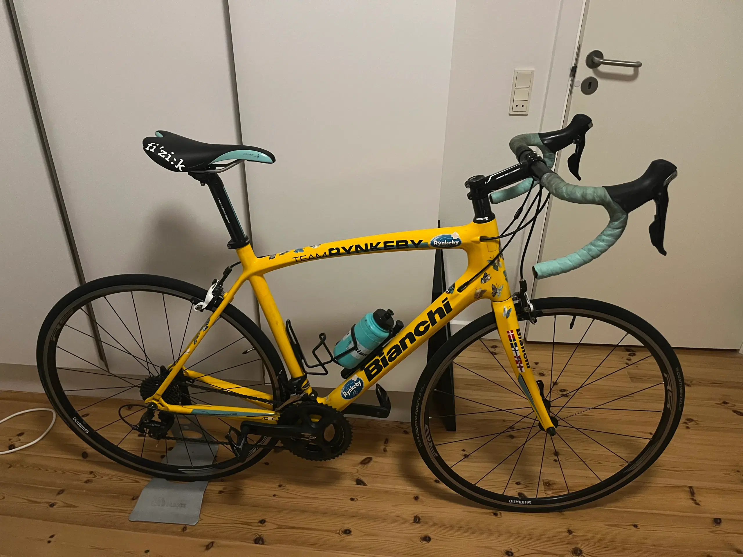 Bianchi team rynkeby racercykel