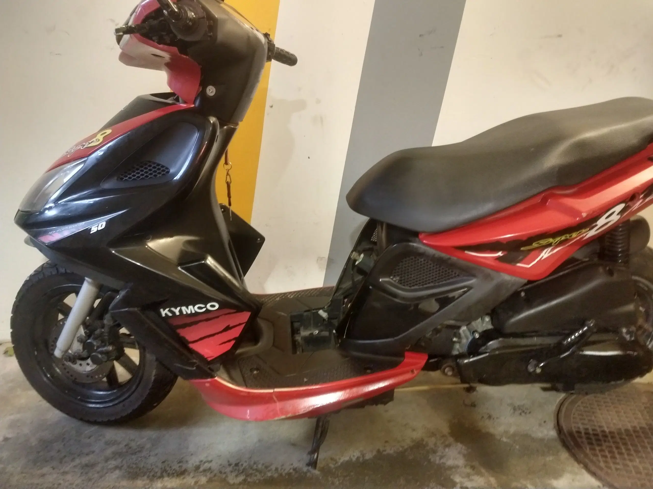 Kymco 125cc +50 cc motor