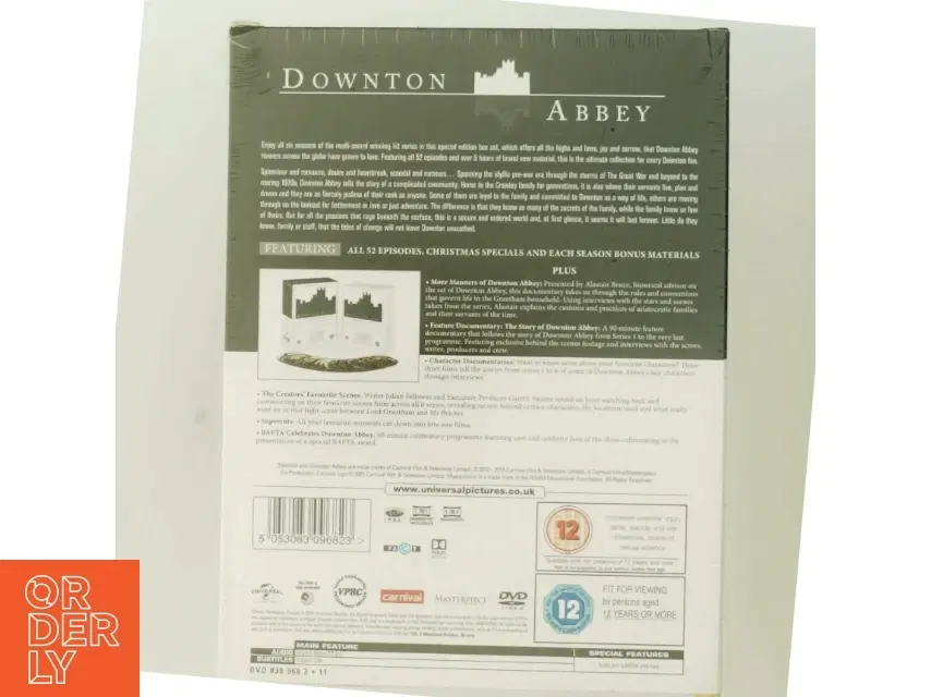 Downton Abbey DVD Komplet Sæson 1-6