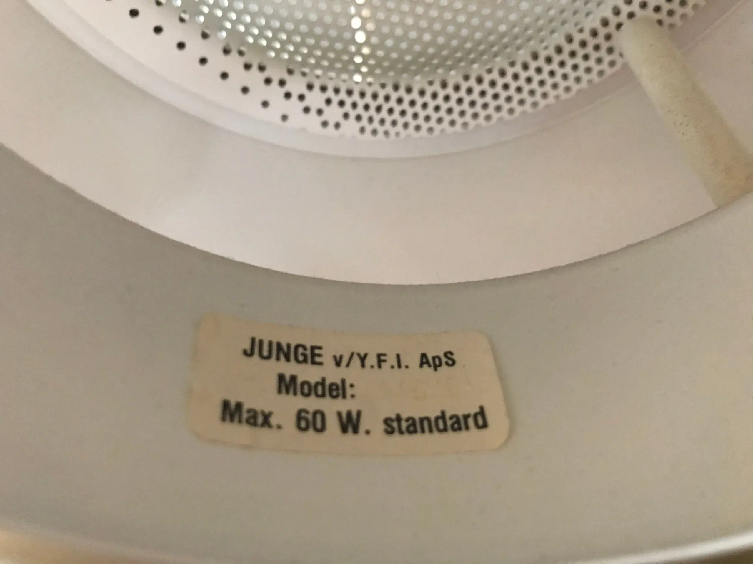 Lille retro 'Junge' pendel i messing