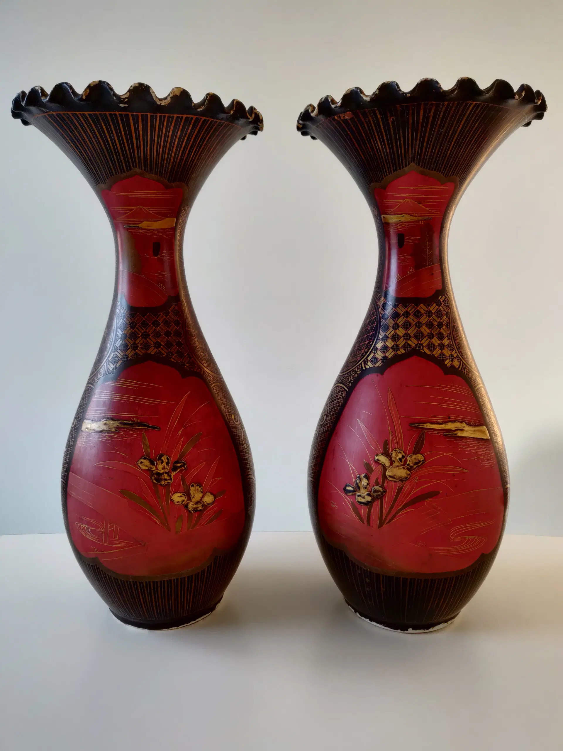 japanske antikke porcelæn vaser