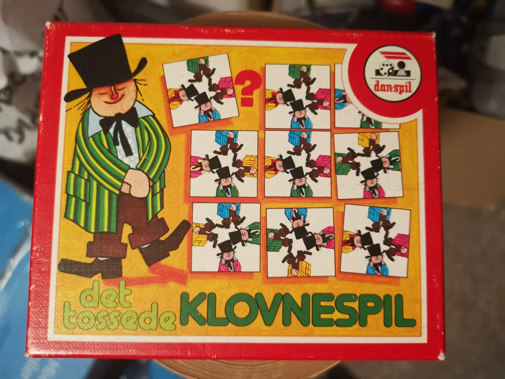 Det tossede Klovnespil Brætspil Professor spillet