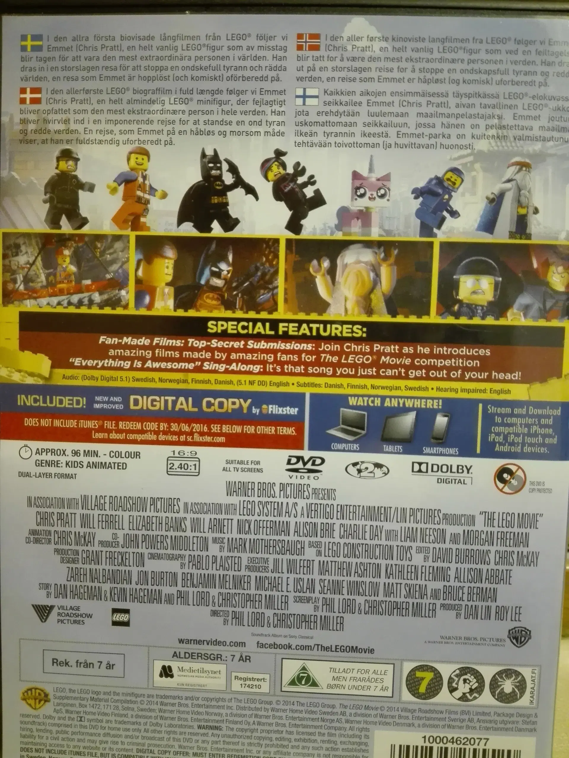 The LEGO movie - DVD