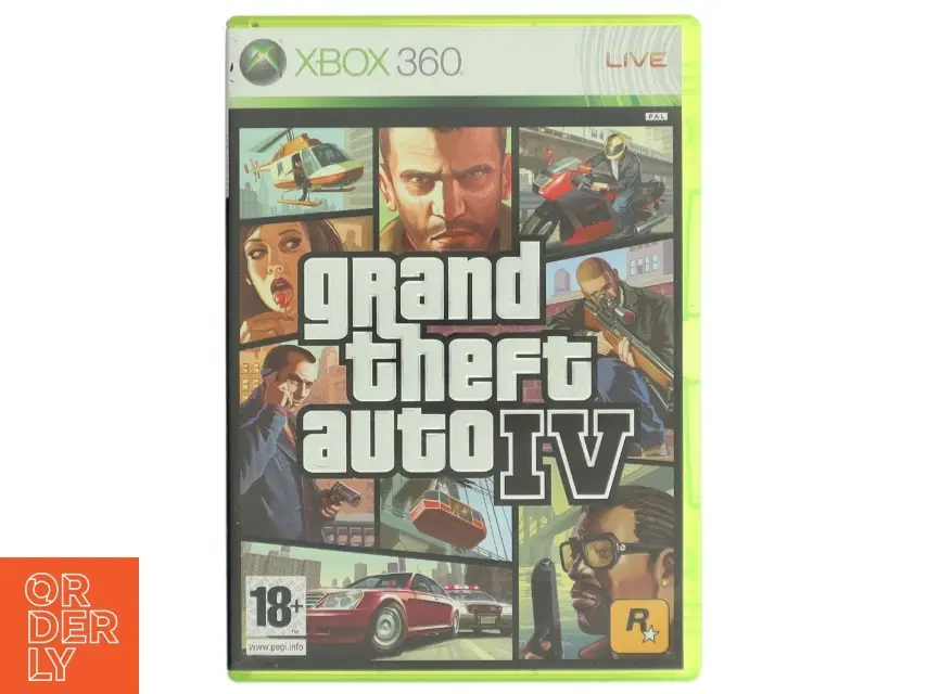 Grand Theft Auto IV Xbox 360 spil fra Rockstar Games