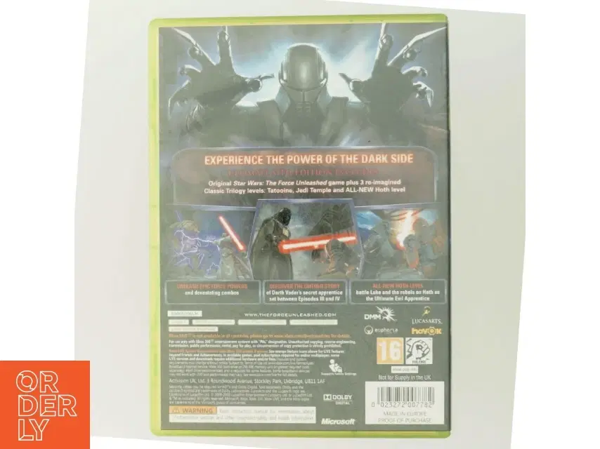 Star Wars: The Force Unleashed Ultimate Sith Edition til Xbox 360 fra Microsoft