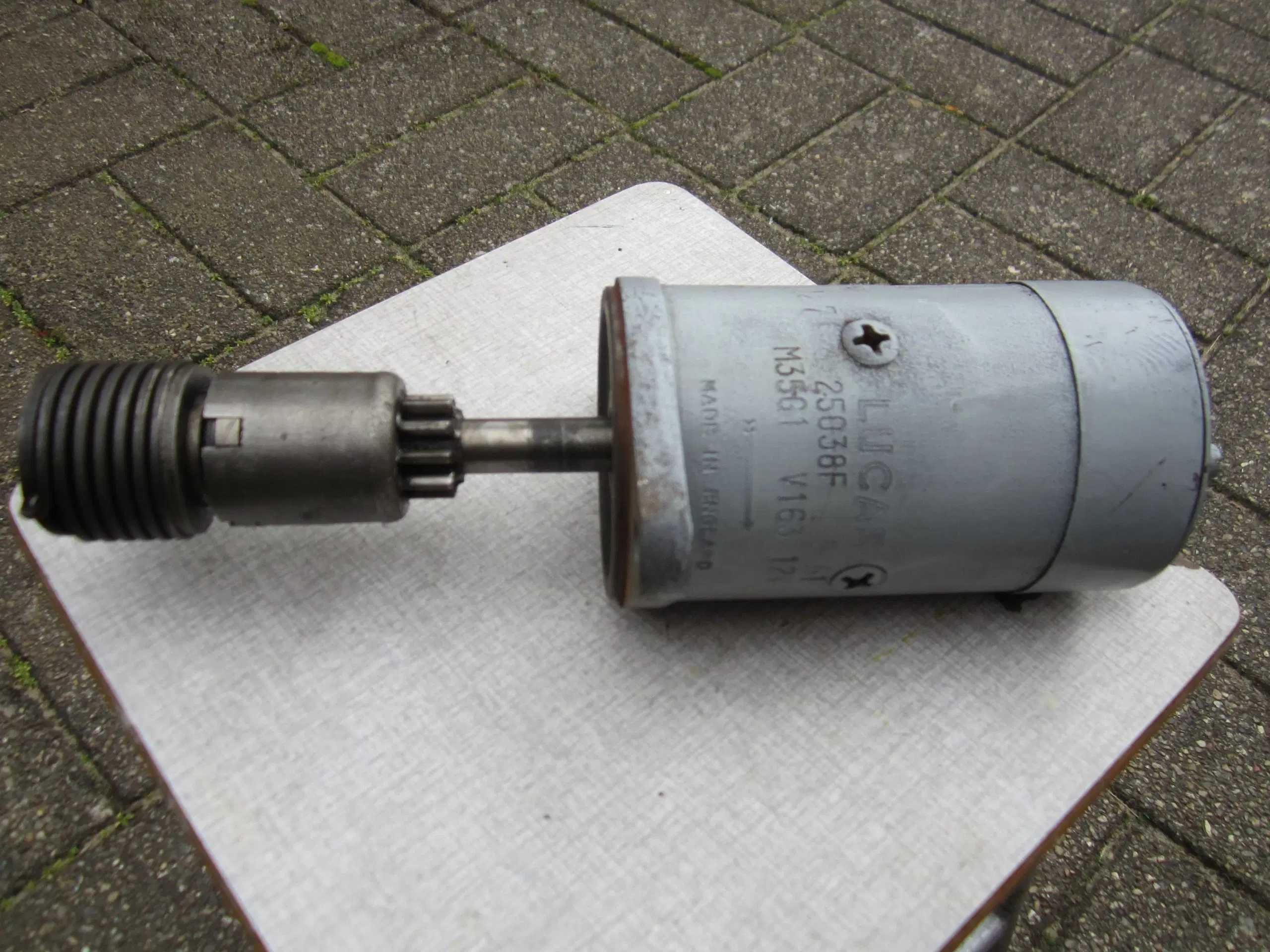 Ferguson 6-12 volt starter og dynamo