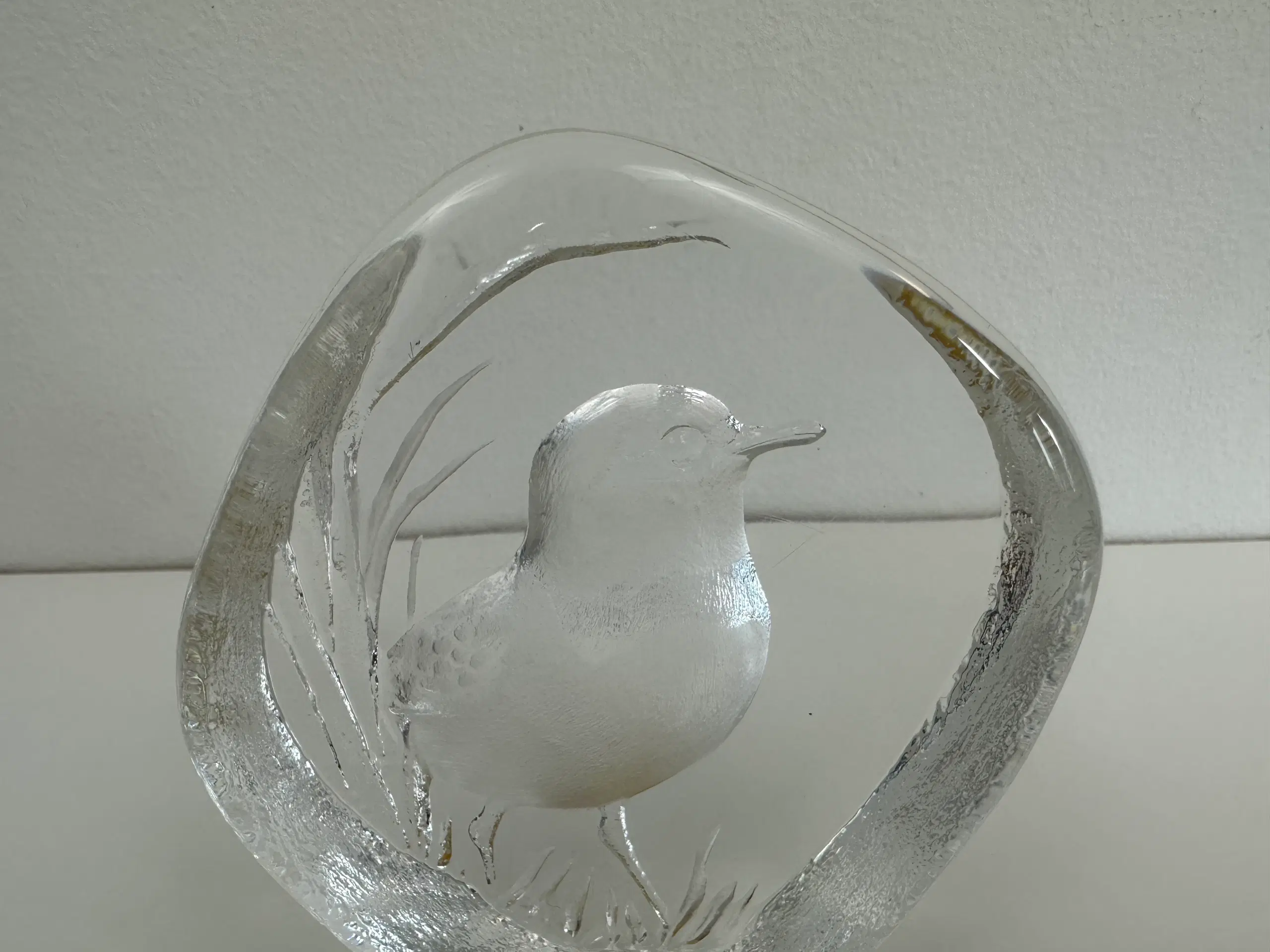 Svensk kunstglas spurv (Mats Jonasson)