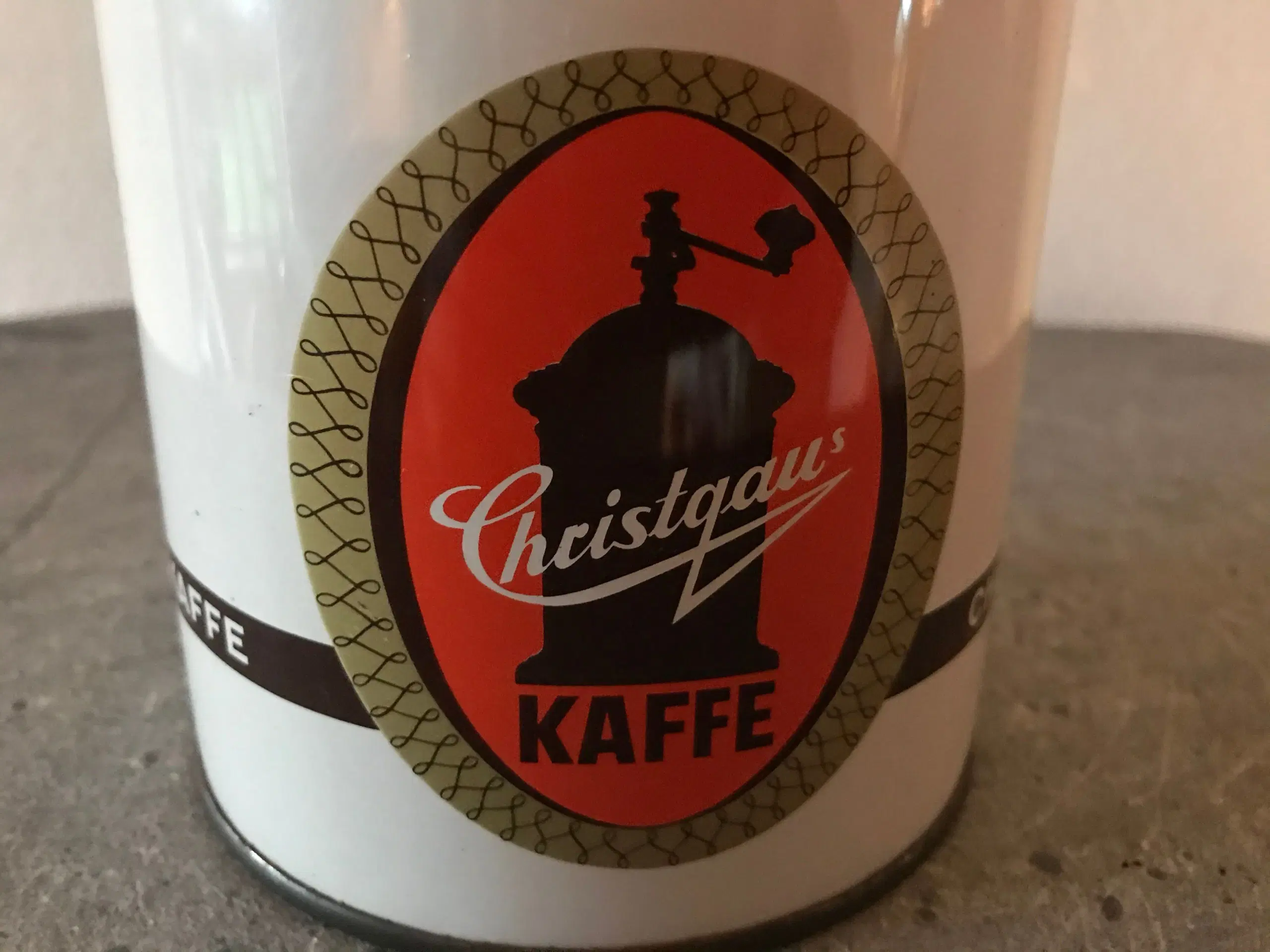 Christgau's retro kaffedåse