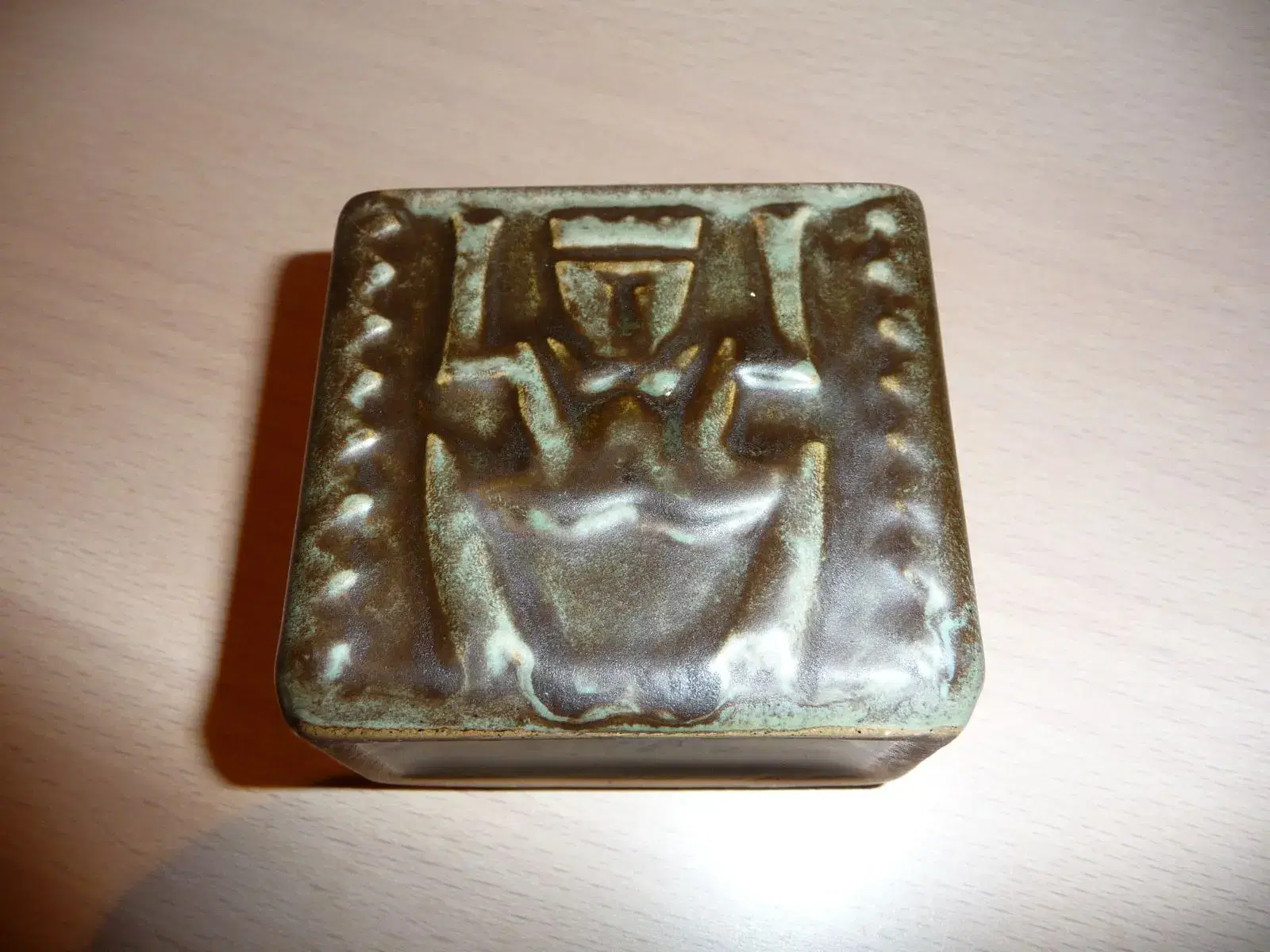 lille vase Relief mand