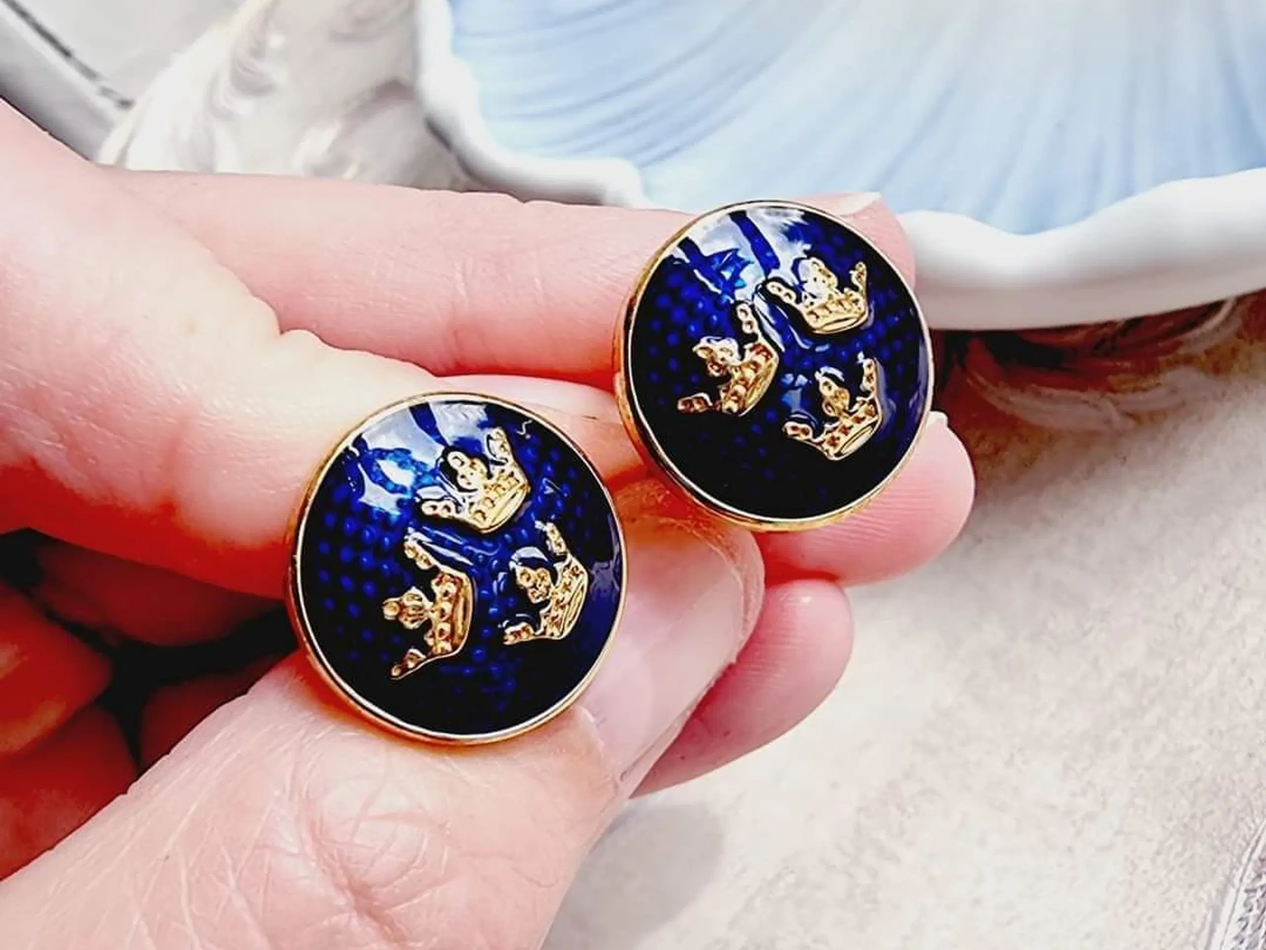 Cufflinks krone skaltuna