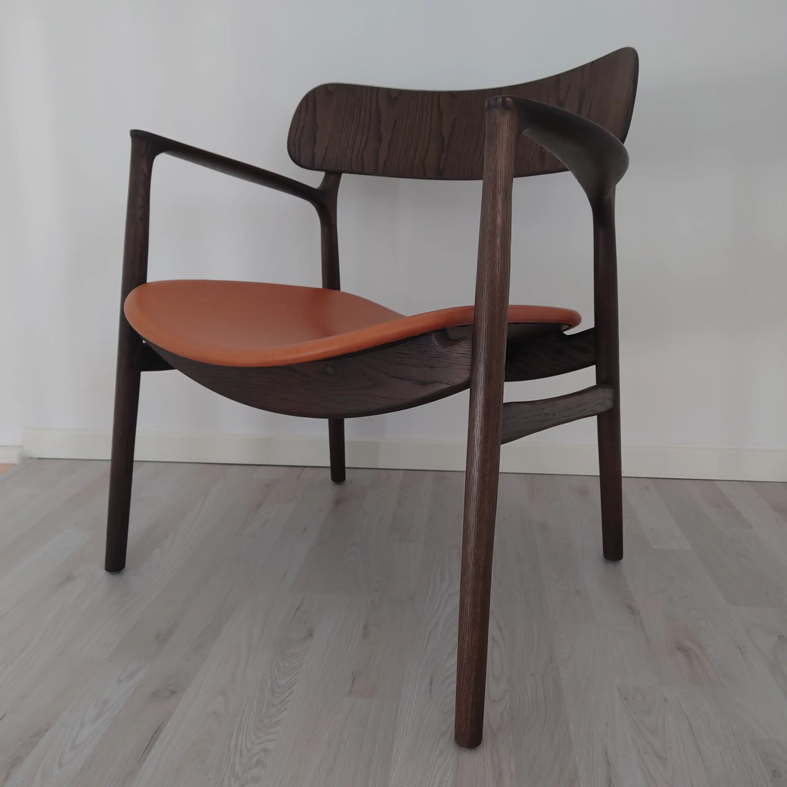 Asger Lounge Chair Røget Eg - Bent Hansen