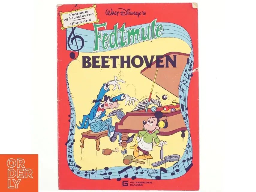 Fedtmule og Klassikerne af Walt Disney Beethoven album nr 5 (Tegneserie)