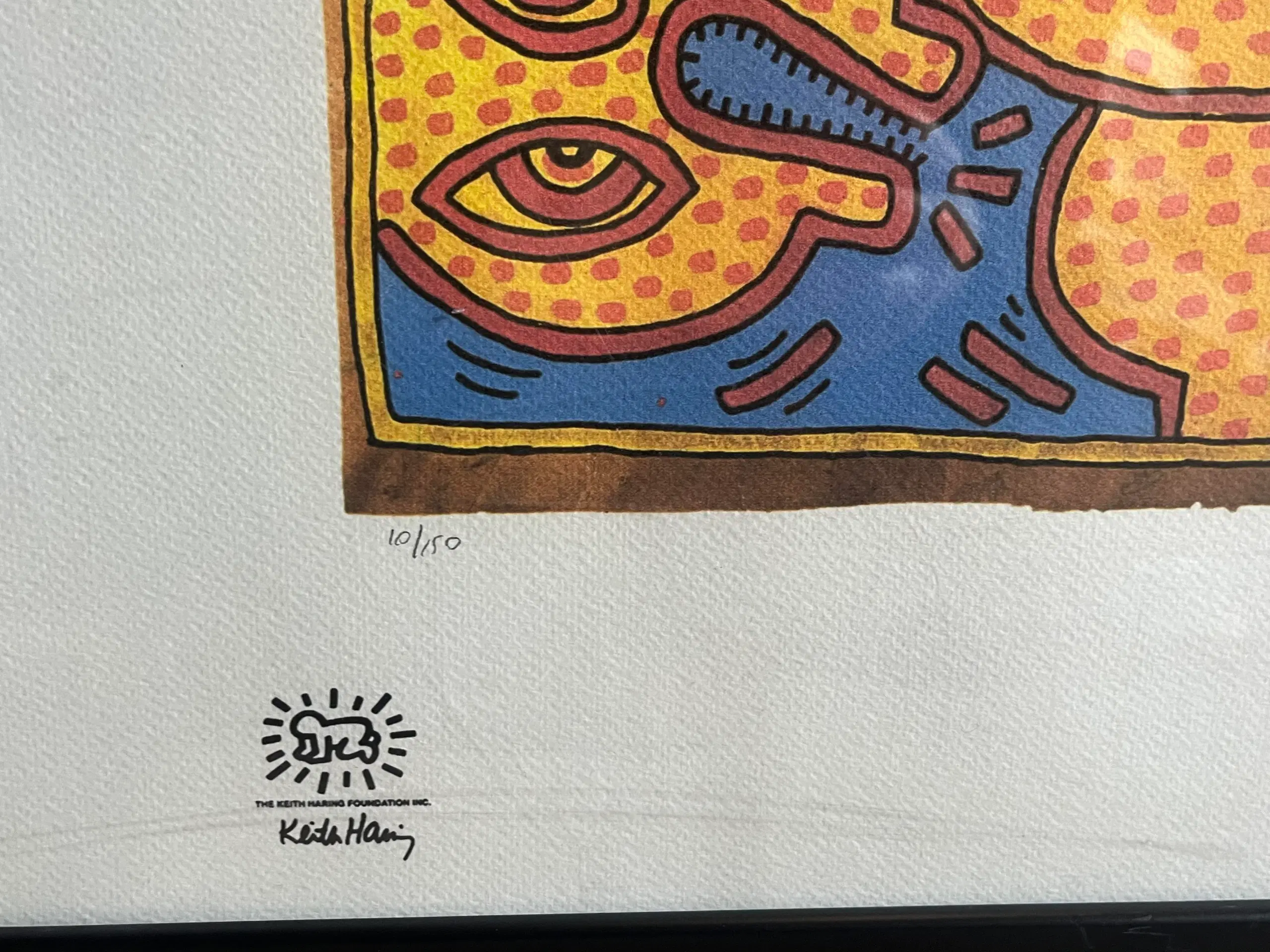 Keith Haring - Litografisk kunsttryk