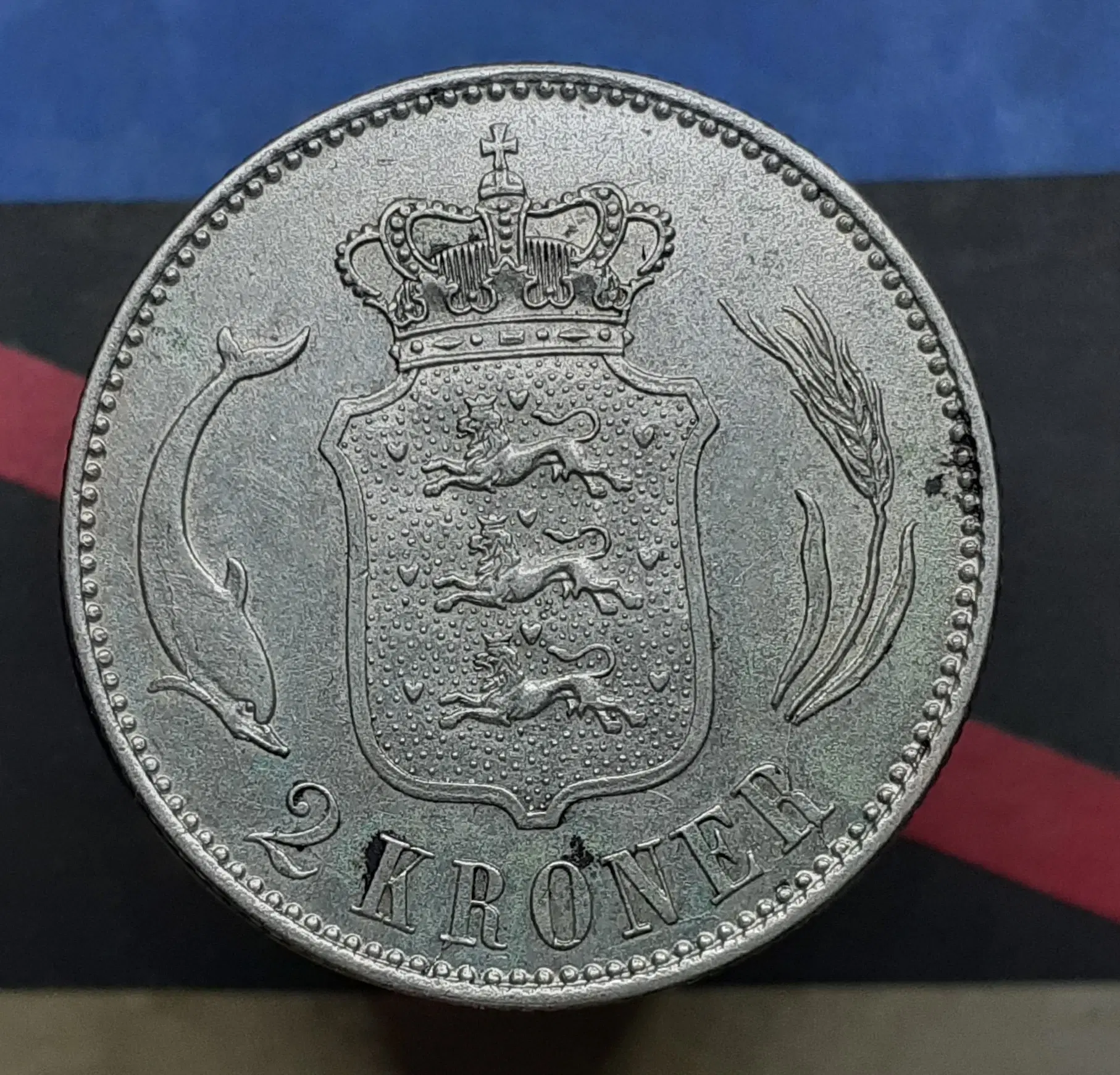 2 kr 1916 sølv