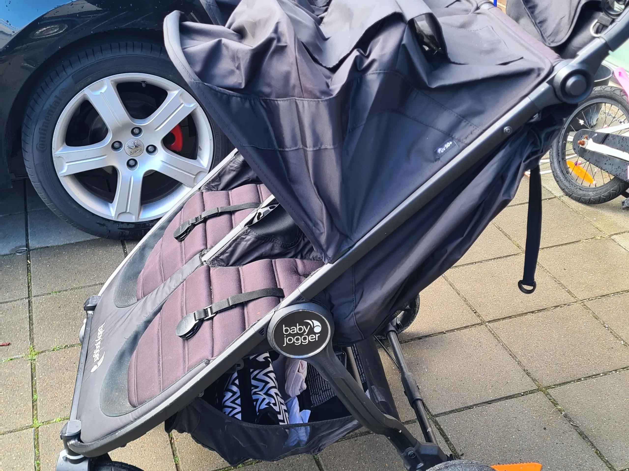 Babyjogger gt2 tvillinge vogn