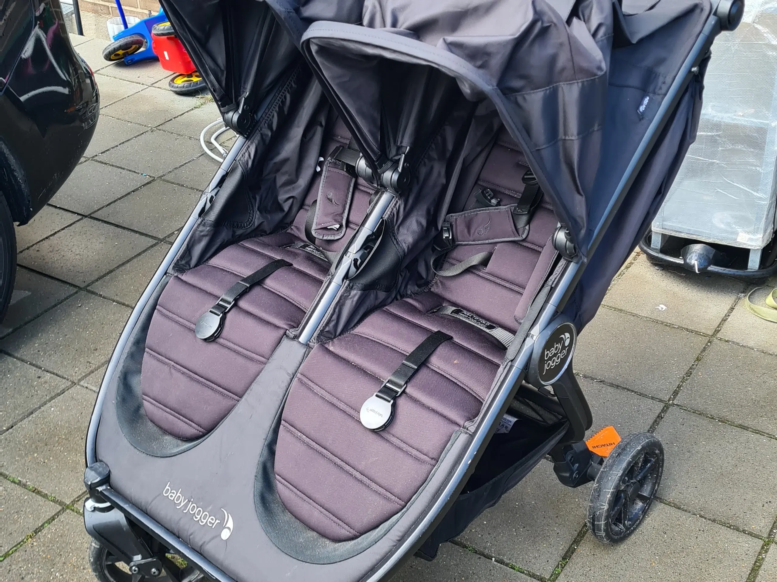 Babyjogger gt2 tvillinge vogn