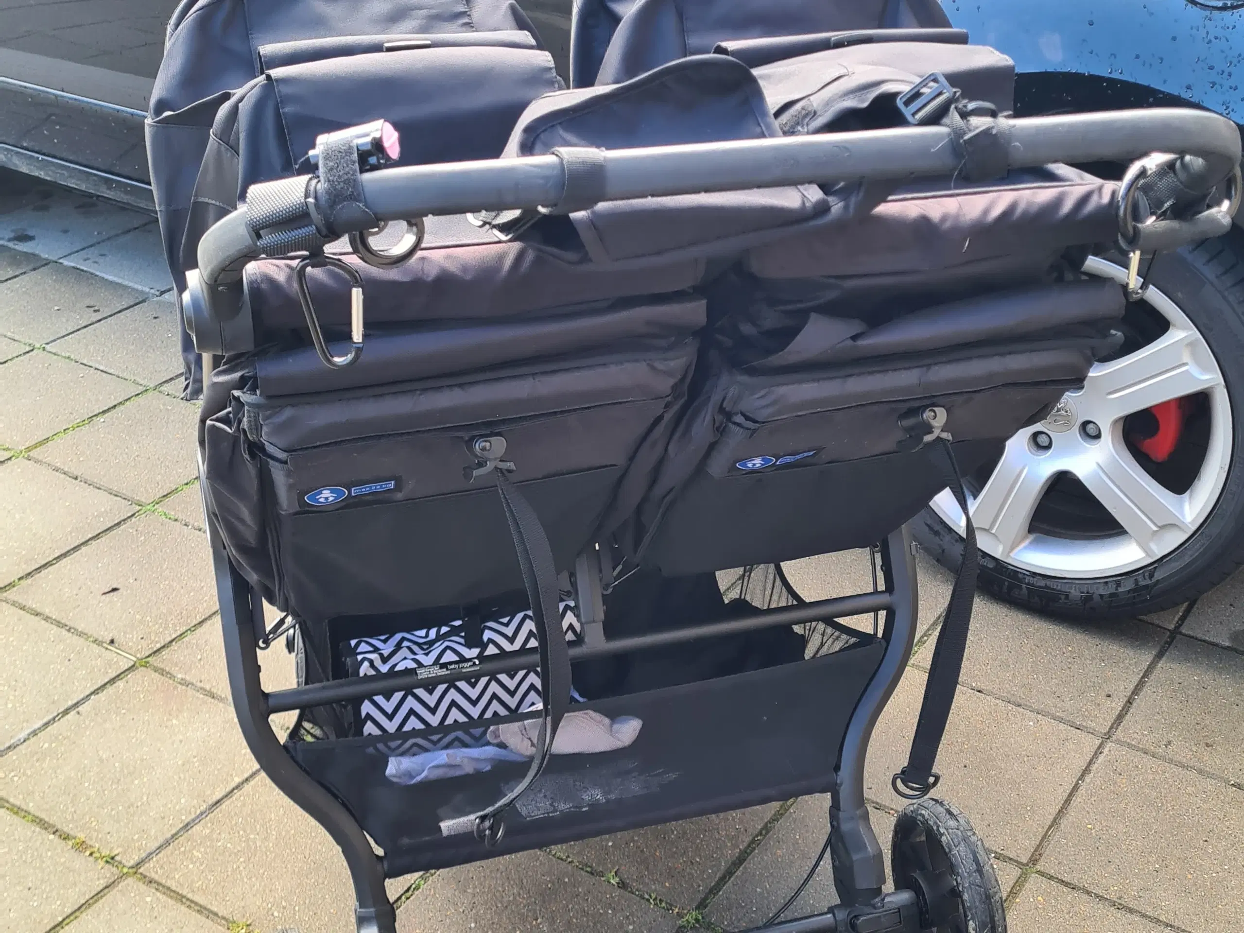 Babyjogger gt2 tvillinge vogn