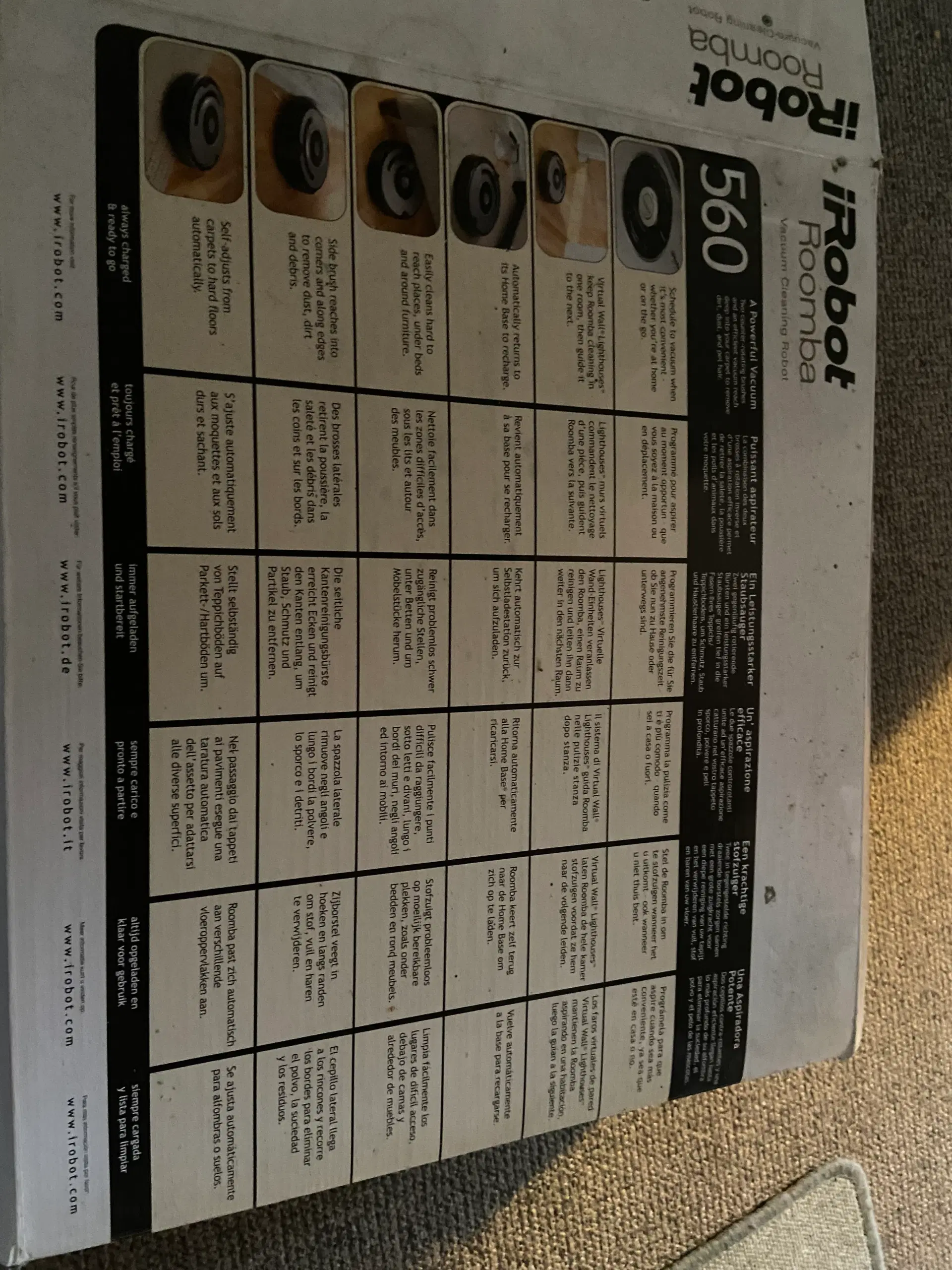 IRobot 560 Roomba