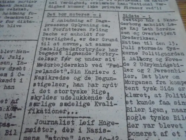 Det illegale blad: ”Frie Danske” – juli 1944