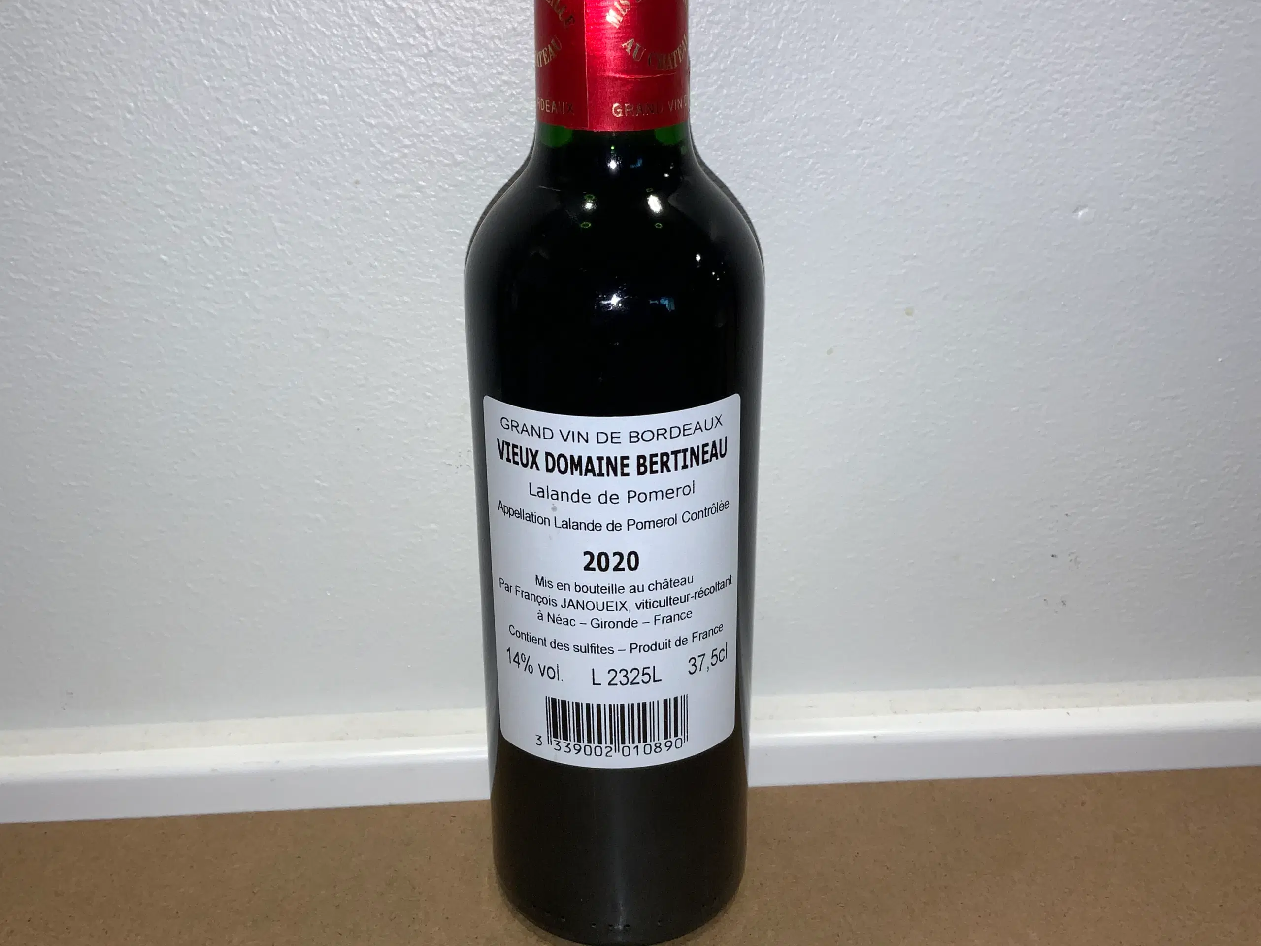 Vin Vieux Domaine Bertineau