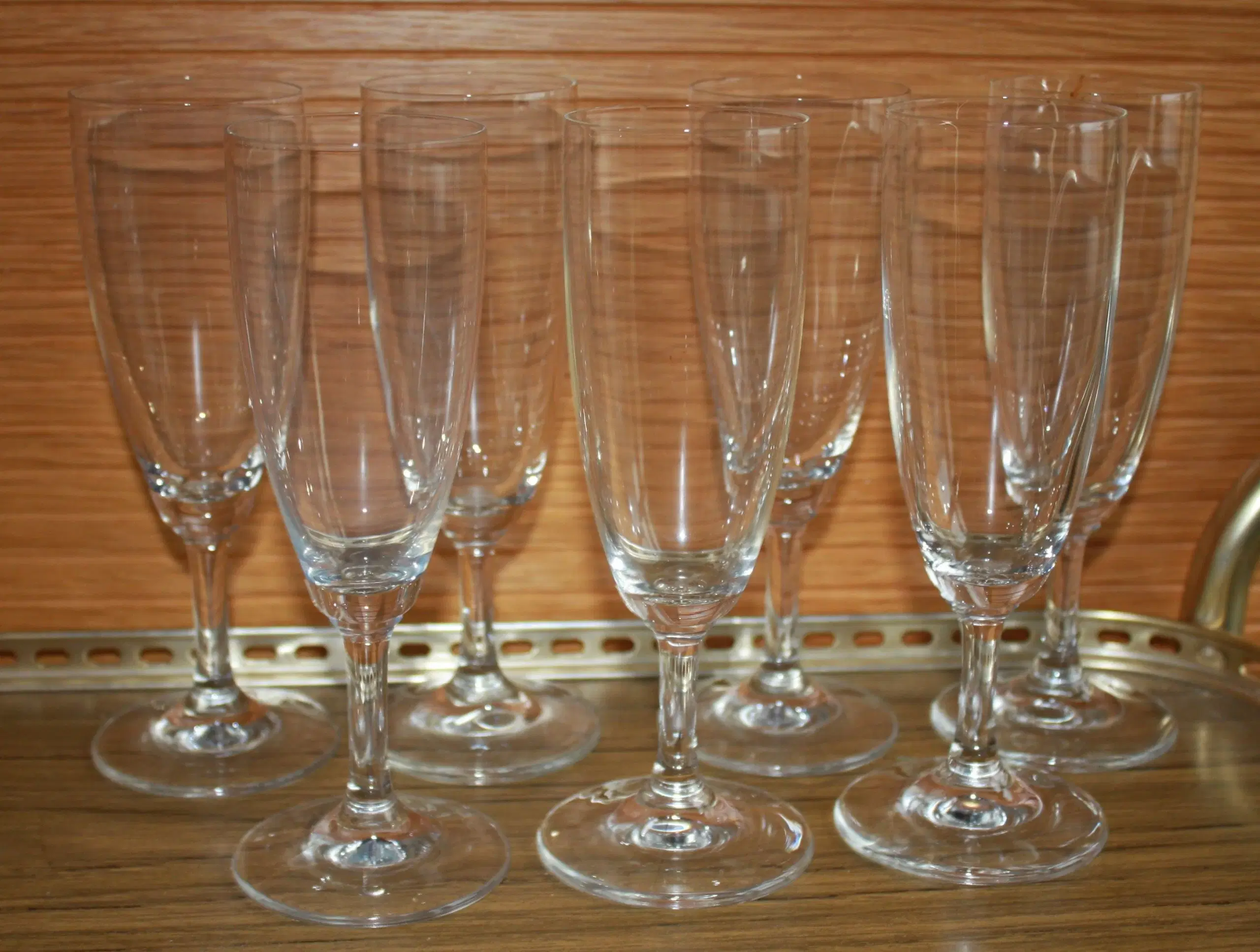 10 champagneglas