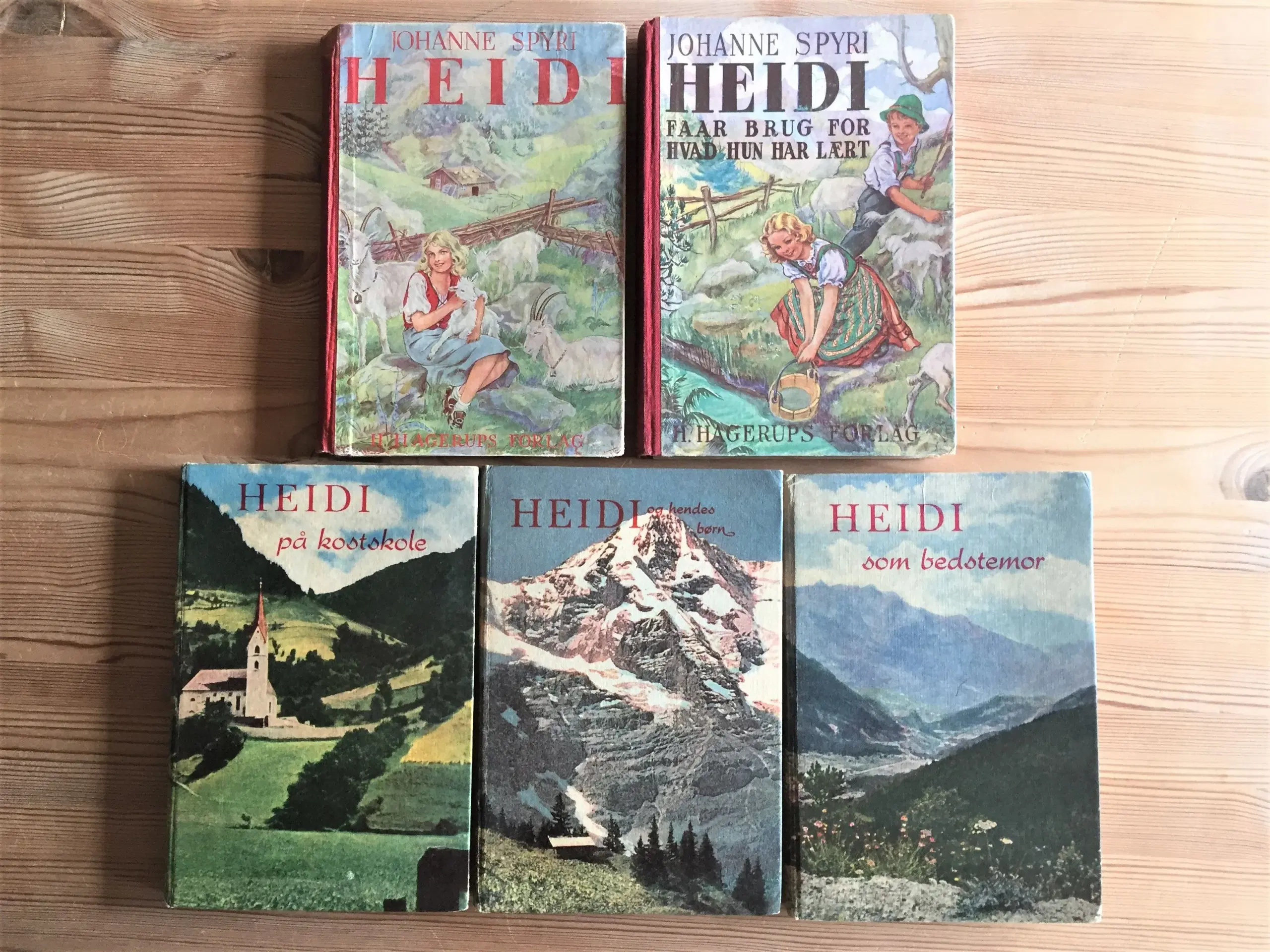 NEDSAT: Retro de dejlige Heidi bøger