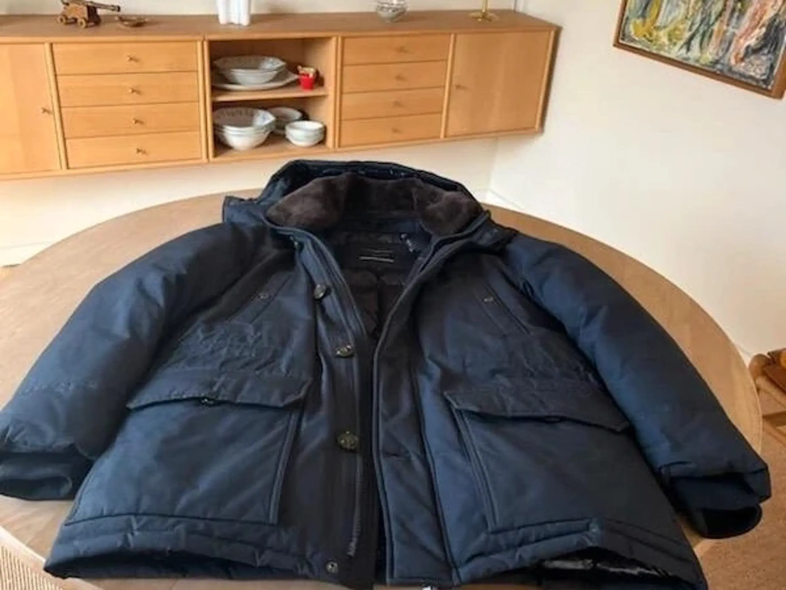 Tommy Hilfiger parkacoat dun og fjer jakke