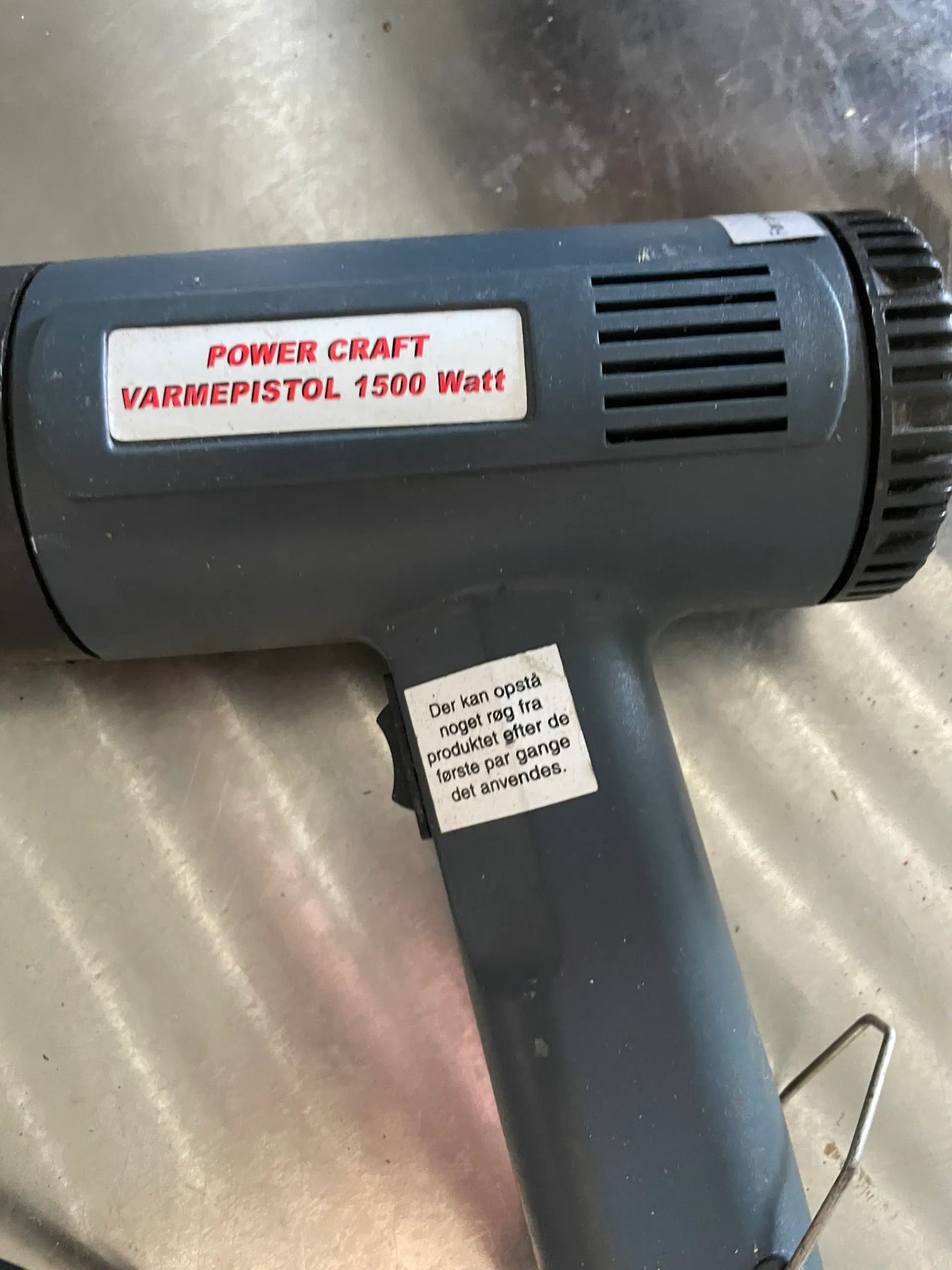 Varmepistol Power Craft 1500watt rigtig god