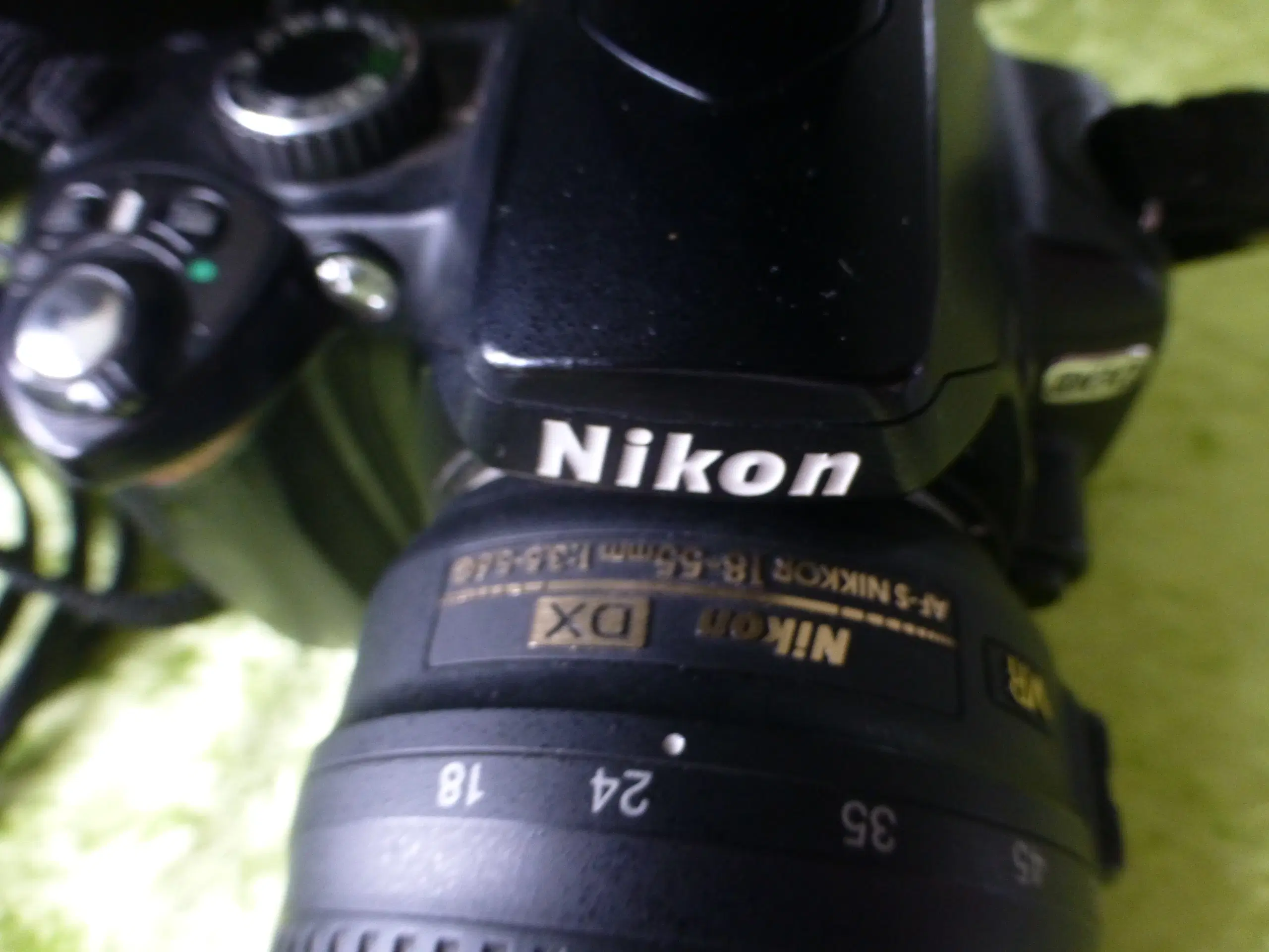 Nikon D60 M/Rem + Batteri
