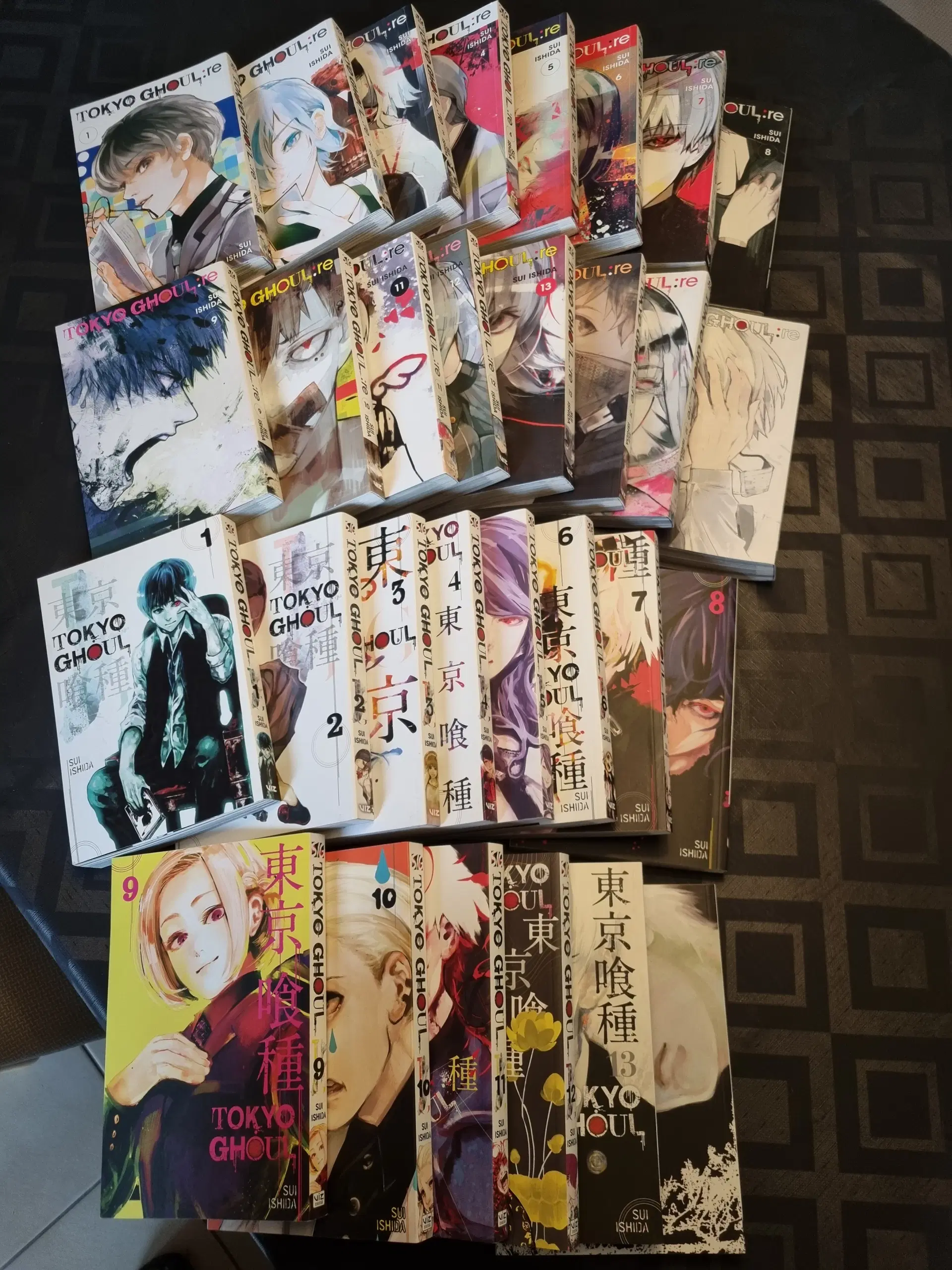 TOKYO GHOUL  TOKYO GHOUL:re komplet samling