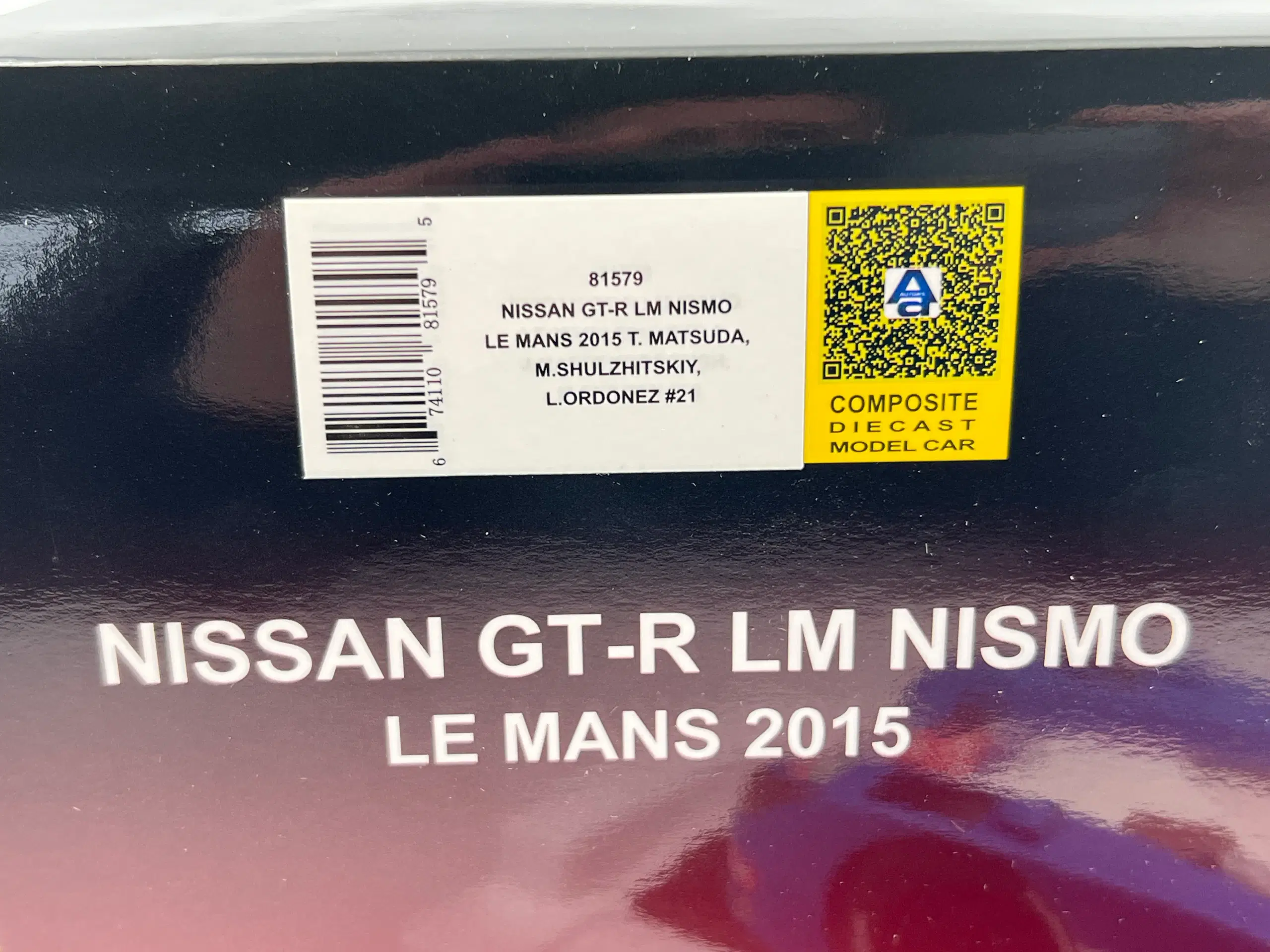 2015 Nissan GT-R LM Nismo #21 AUTOart - 1:18