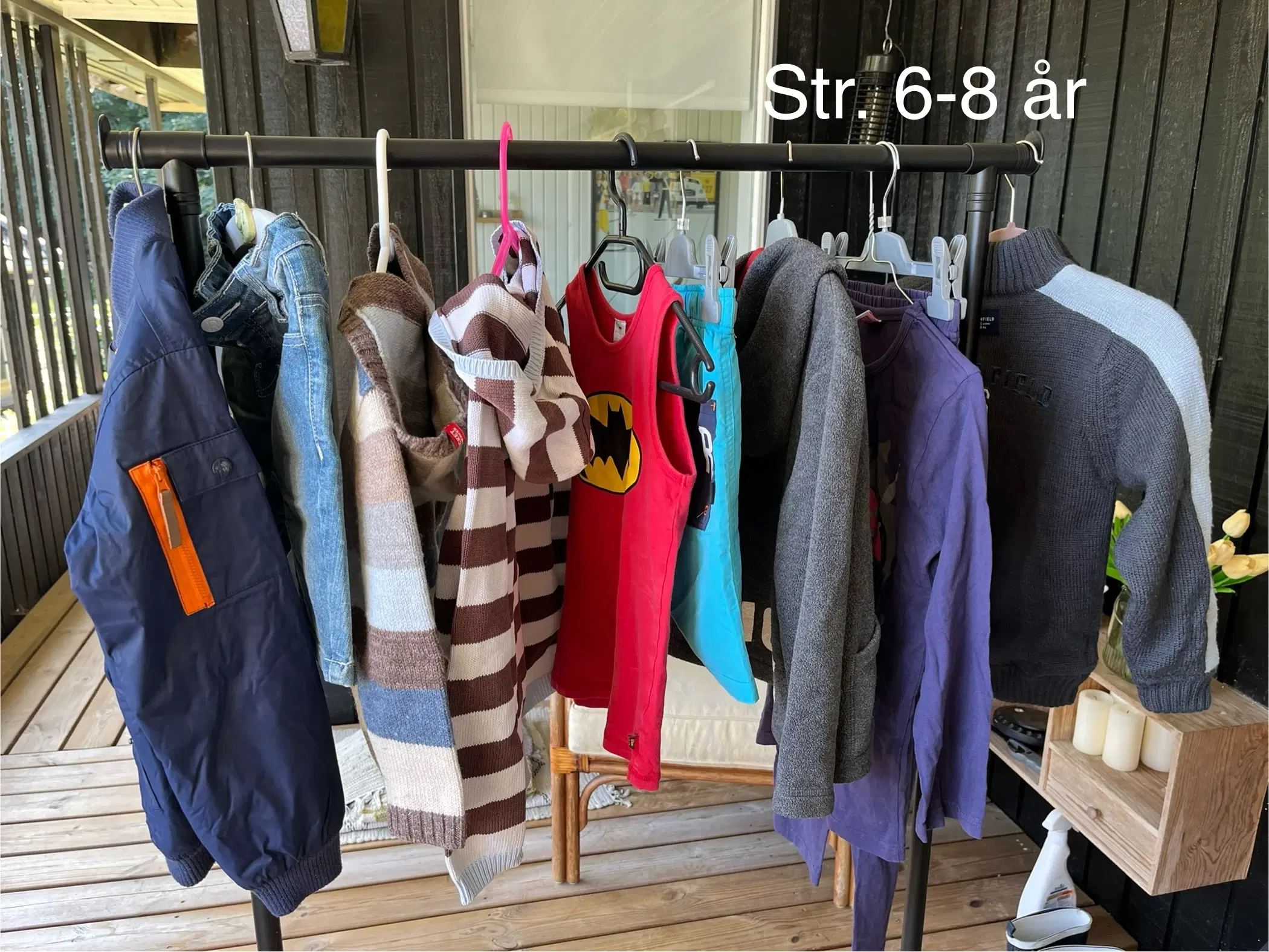 Drenge/mærketøj str 6-8 år KUN 350kr