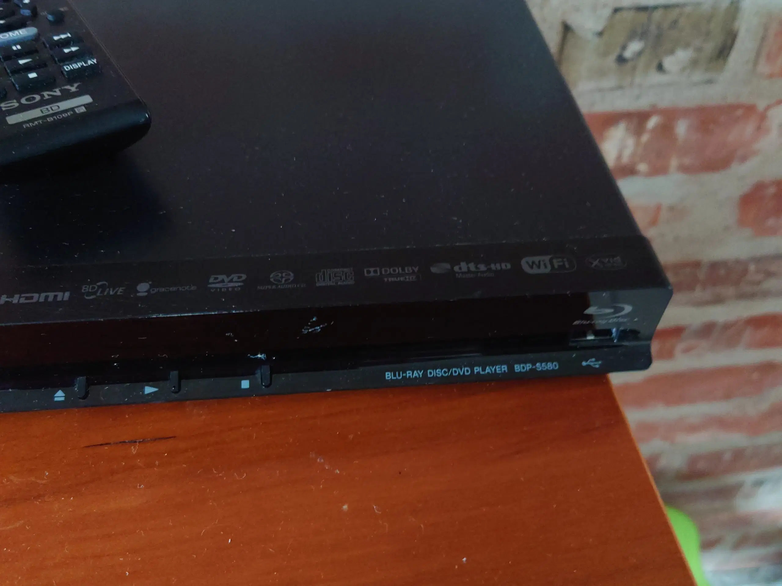 Sony Blu-ray Disc Player BDP-S580