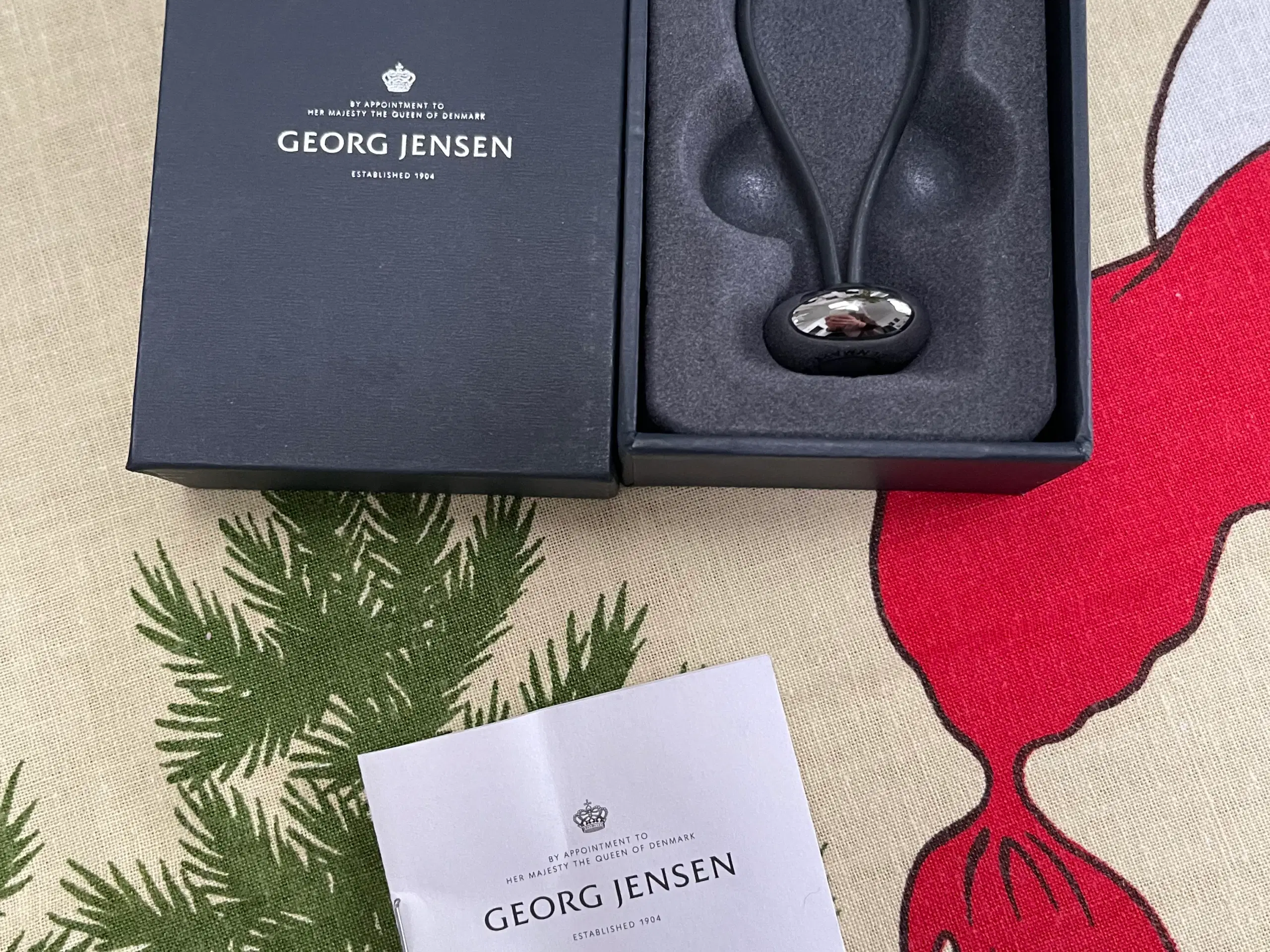 Georg Jensen Ellipse nøglering