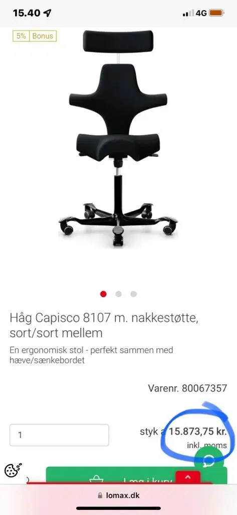 HÅG Capisco 8107