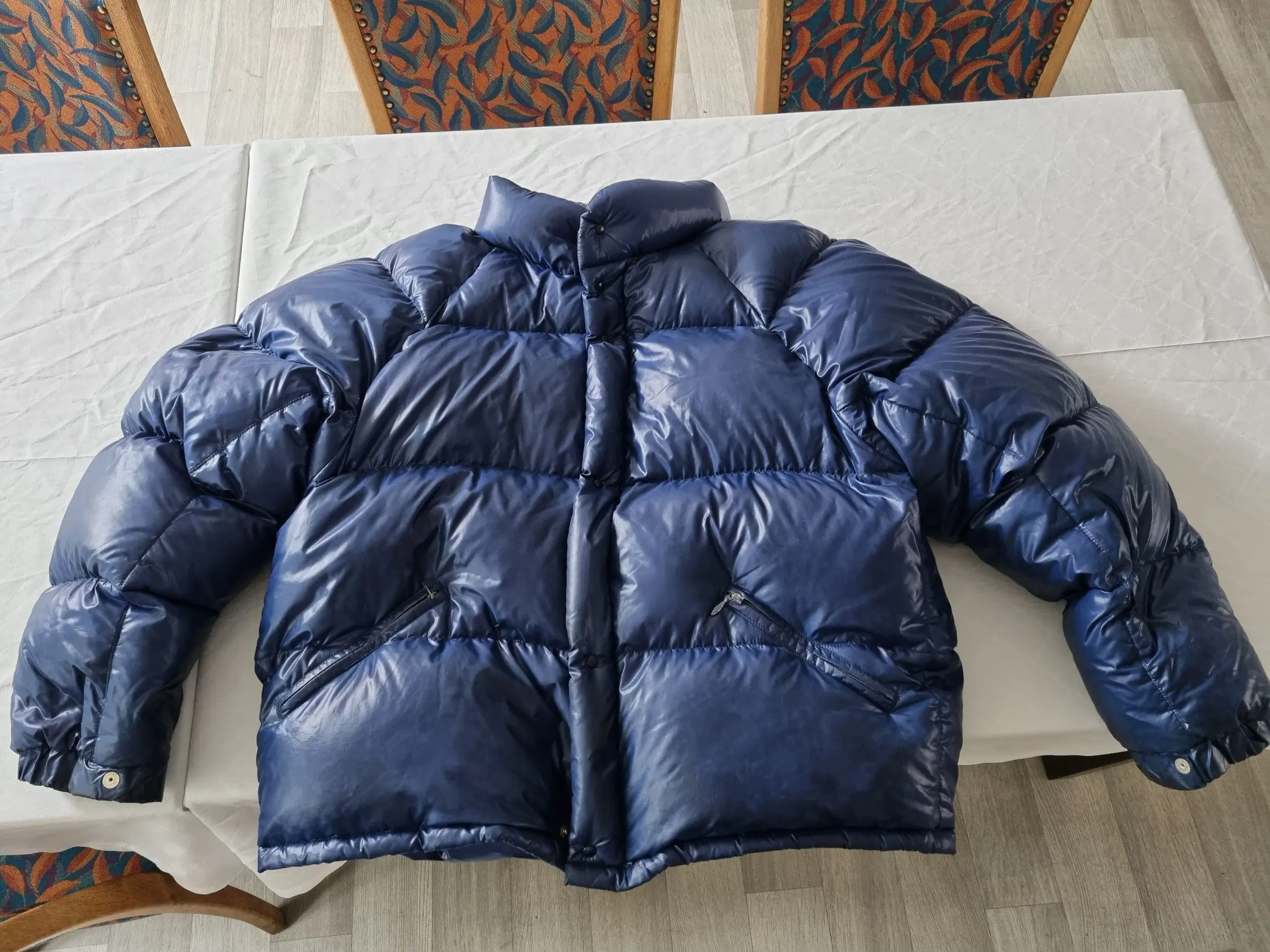 Moncler Jakke Blå