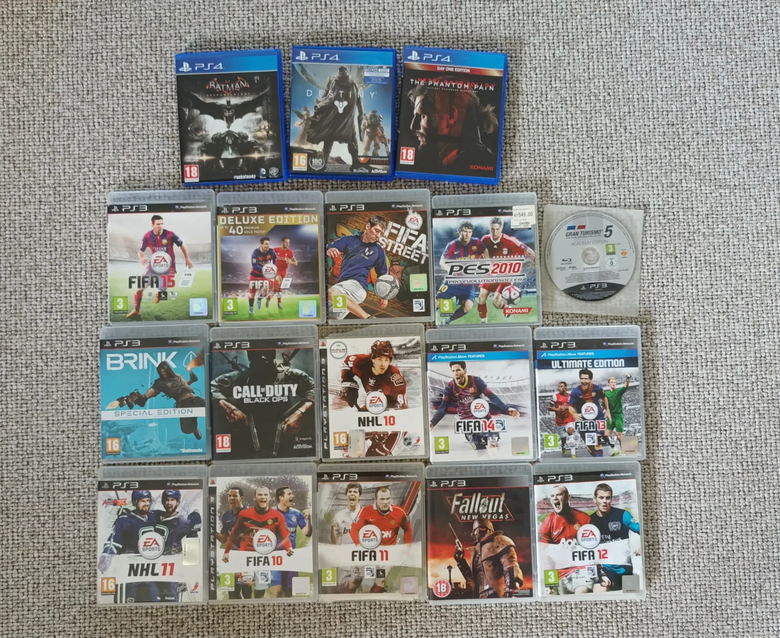 Diverse Spil Playstation