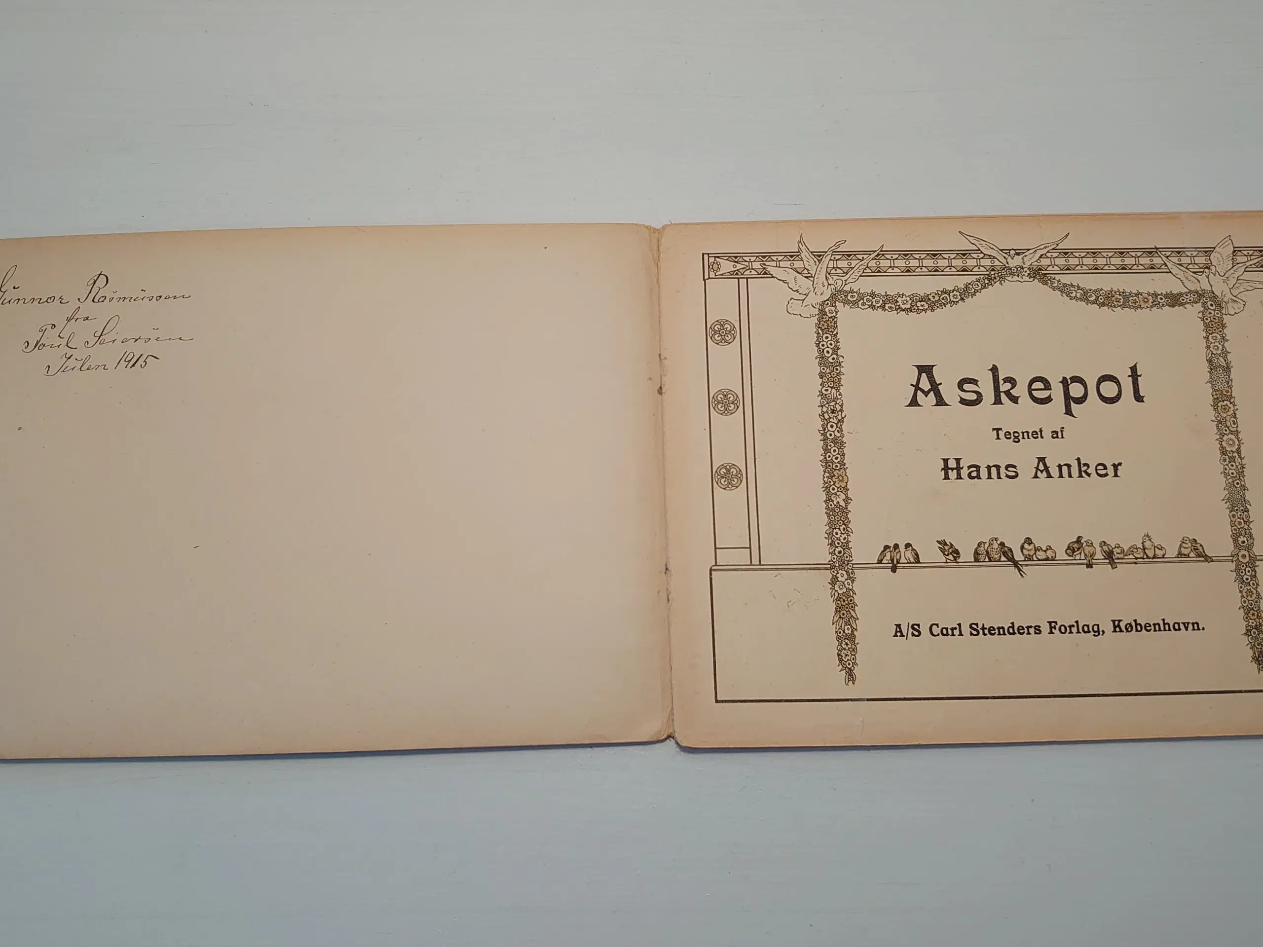 BrdrGrimm: Askepot Stenders Forlag år 1910 nr91