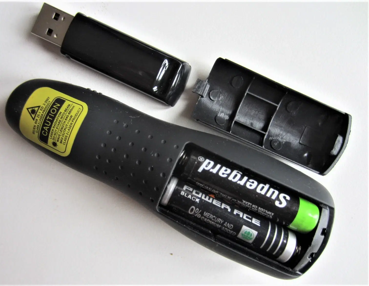 Presenter trådløs laser pointer med USB dongle