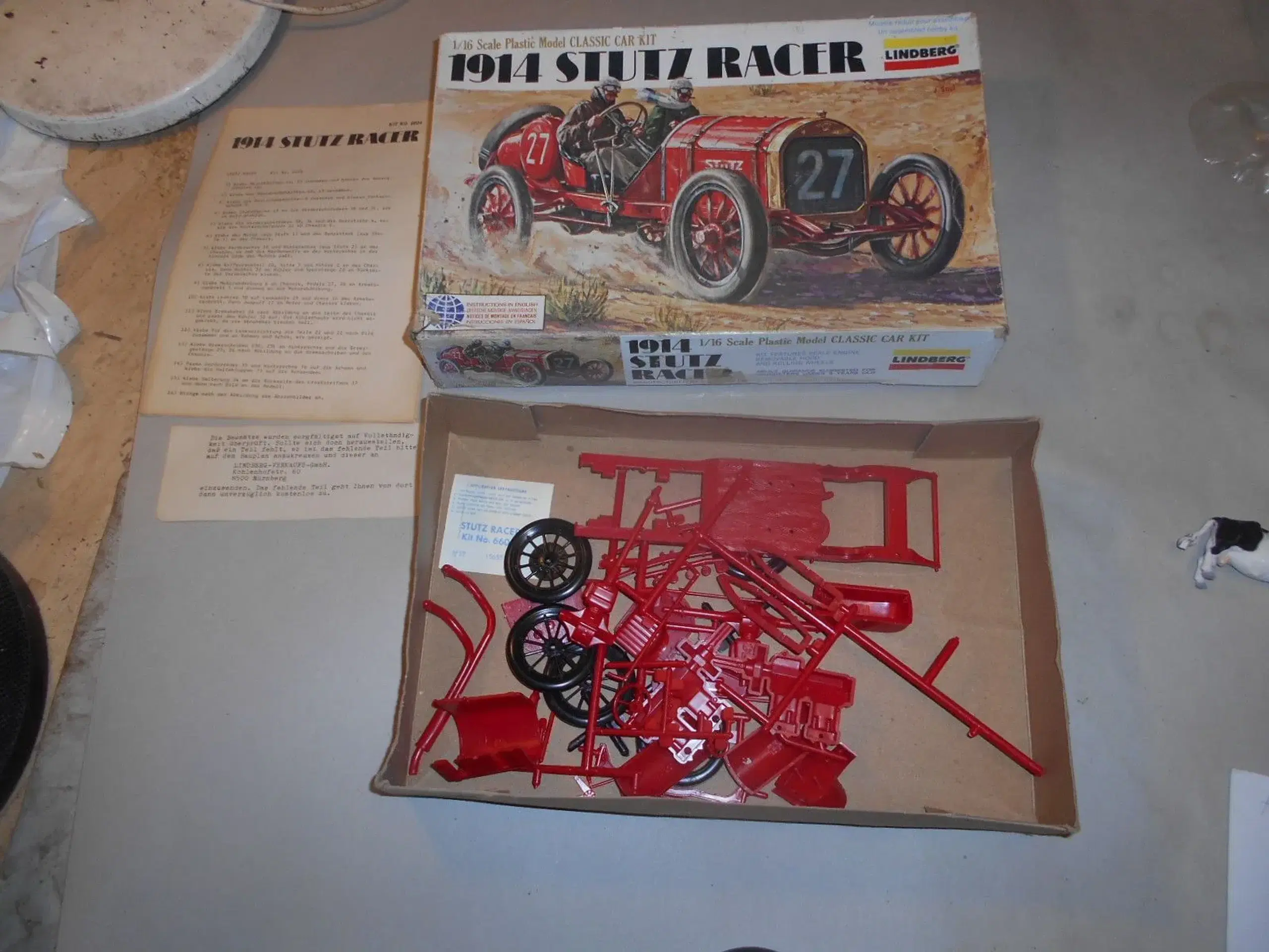 1914 Stutz Racer Modelbil-1/16