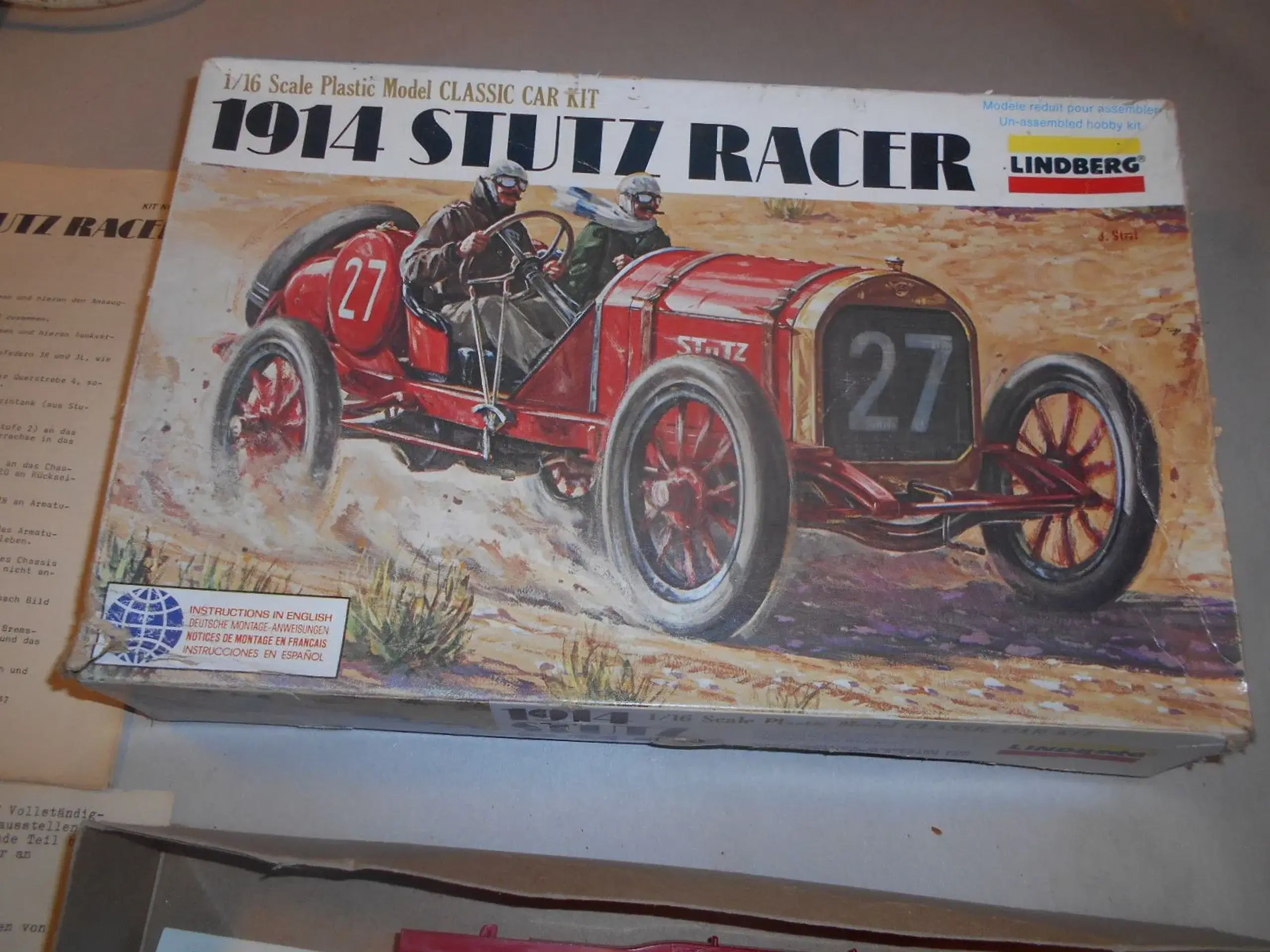 1914 Stutz Racer Modelbil-1/16