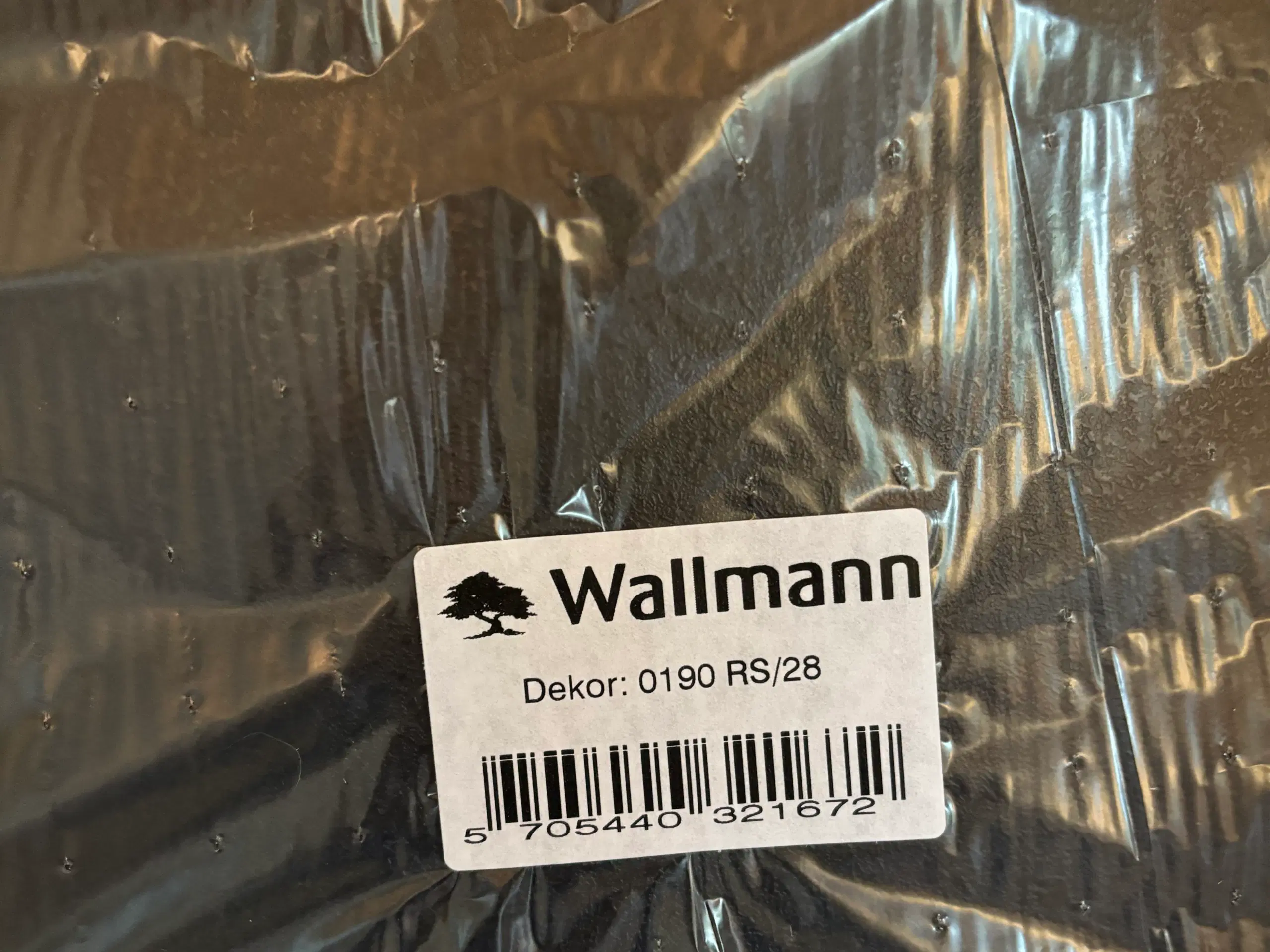 Bordplade Wallmann, laminat, sort