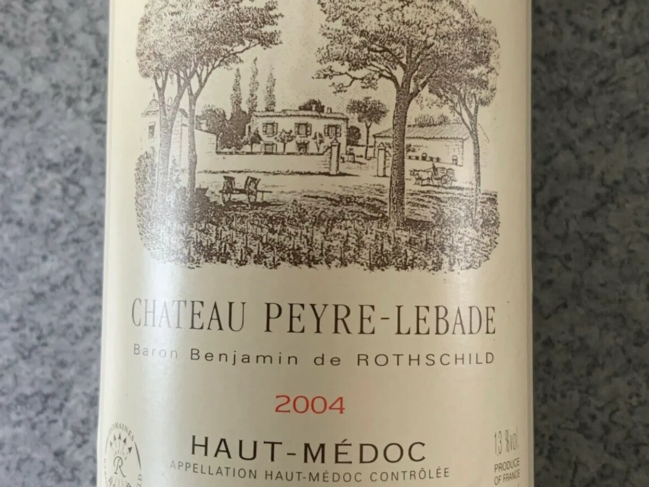 Rødvin 2004 Haut-Medoc Chateau Peyre-Lebade