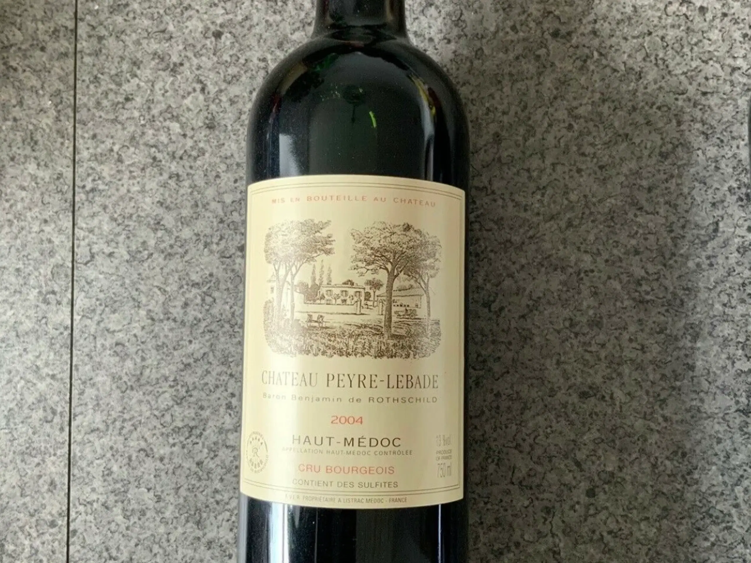 Rødvin 2004 Haut-Medoc Chateau Peyre-Lebade