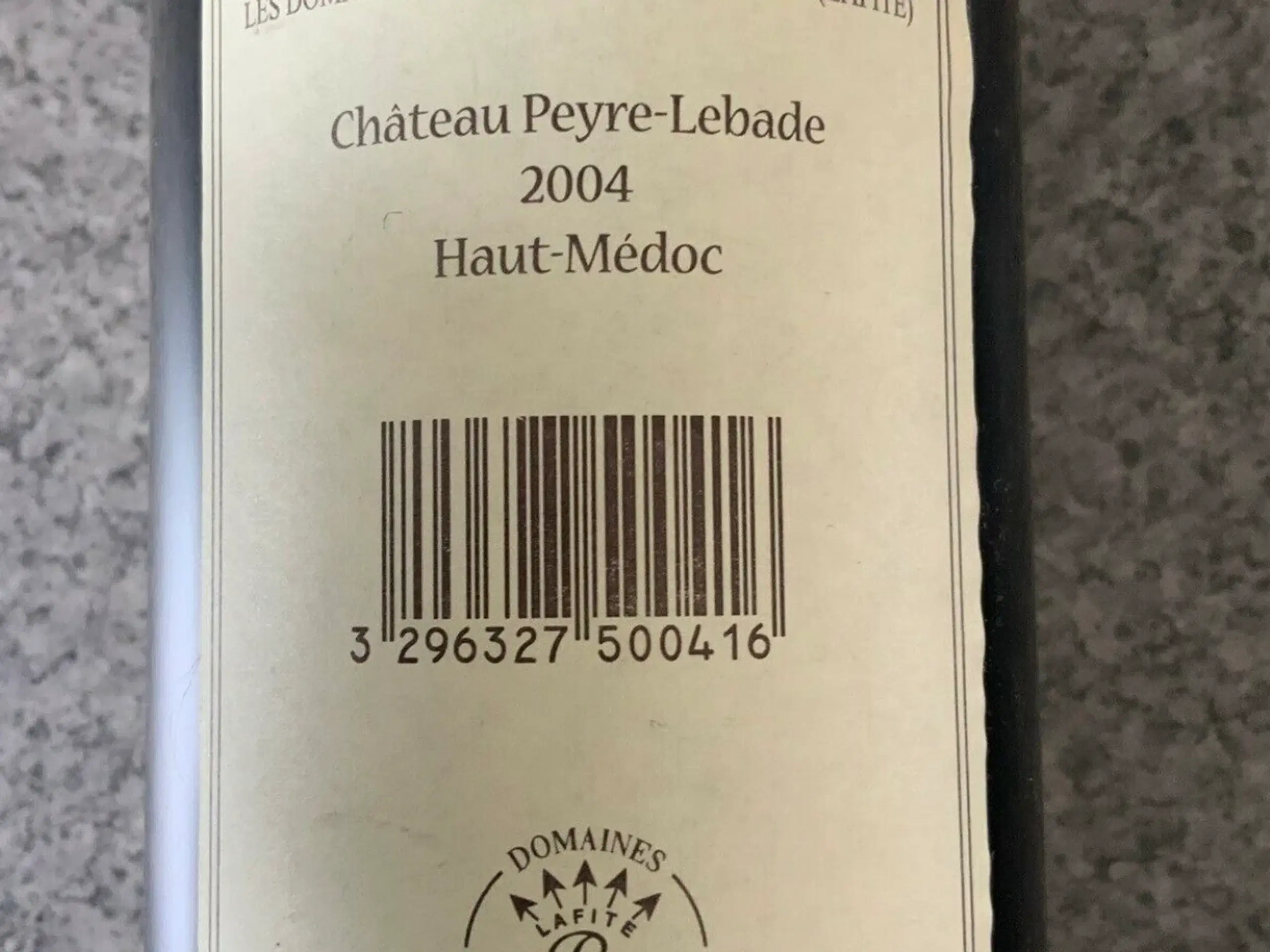 Rødvin 2004 Haut-Medoc Chateau Peyre-Lebade