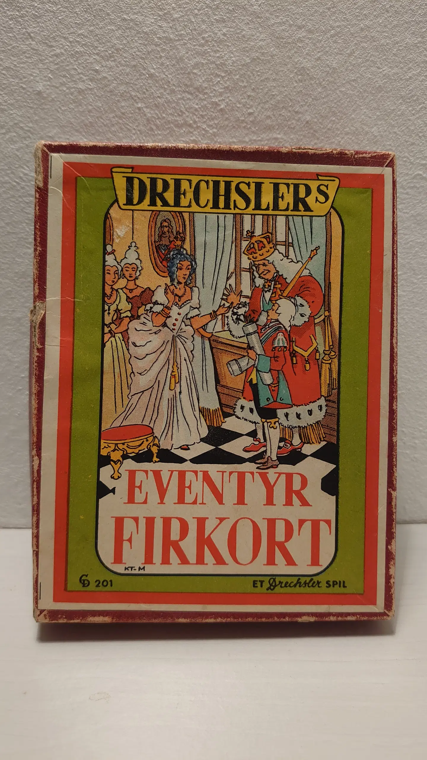 Eventyr Firkort Drechsler spil CD 201 Før 1948