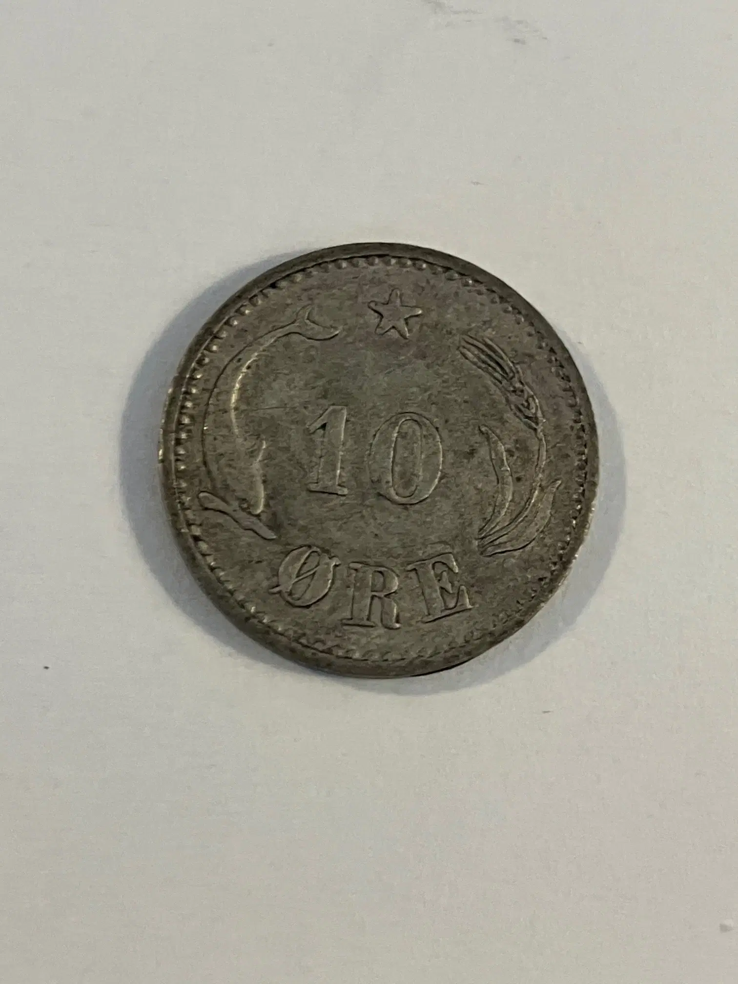 10 Øre 1891 Danmark