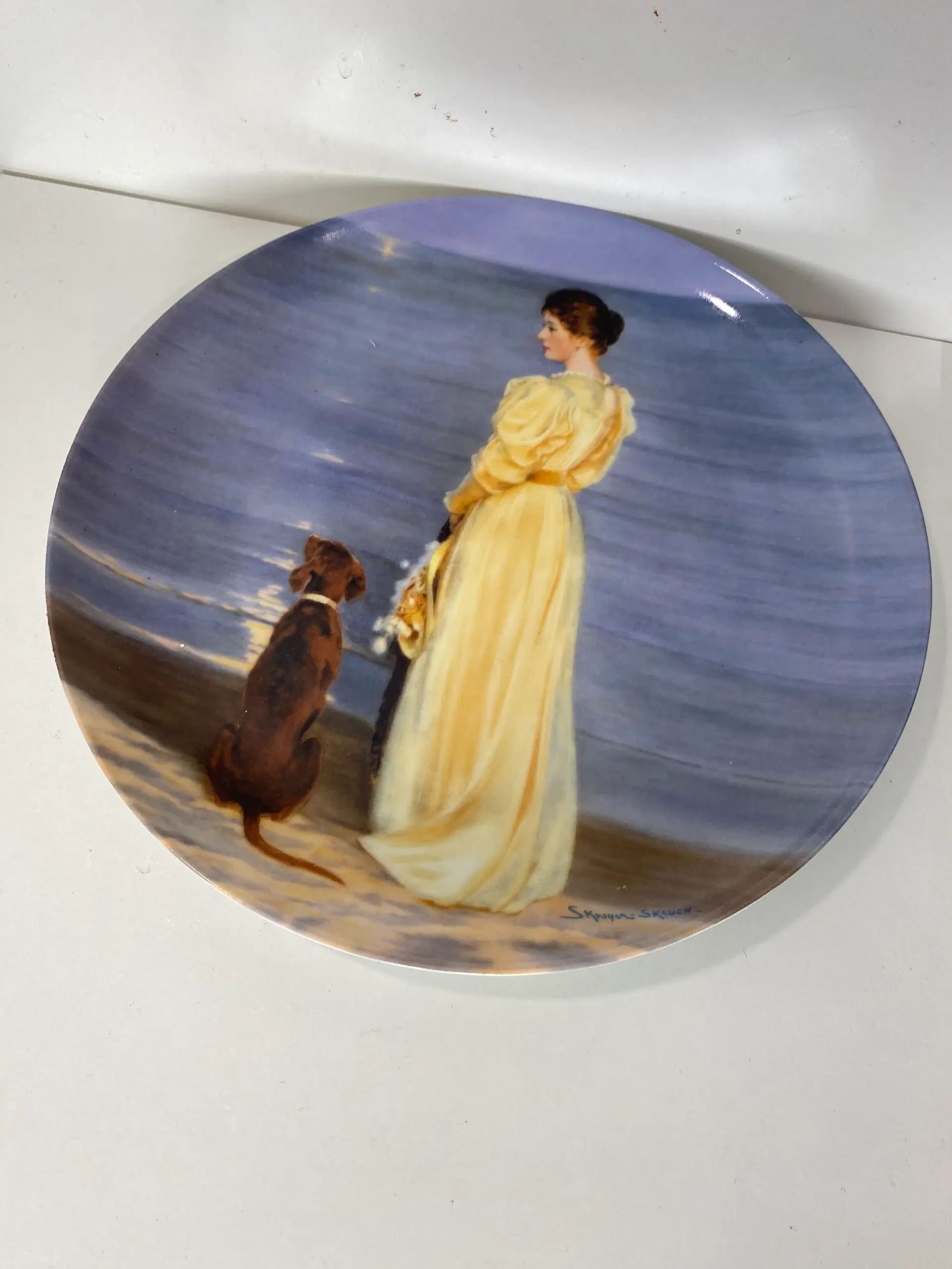 PS Krøyer platter 4 stk